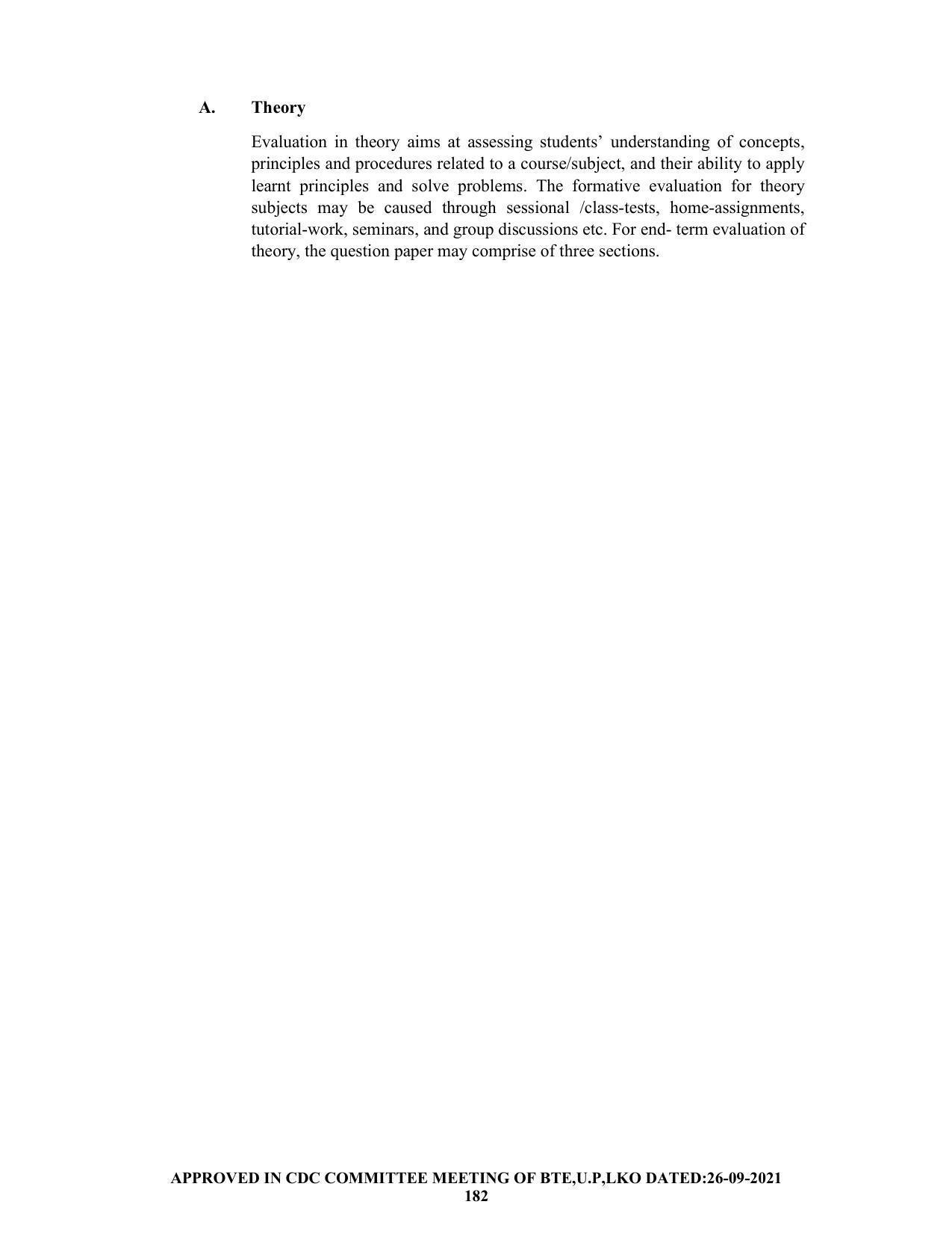 SYLLABUS FOR SEMESTER SYSTEM EFFECTIVE FROM (2021-2022) - CHEMICAL ENGINEERING (PETRO CHEMICAL) - Page 182