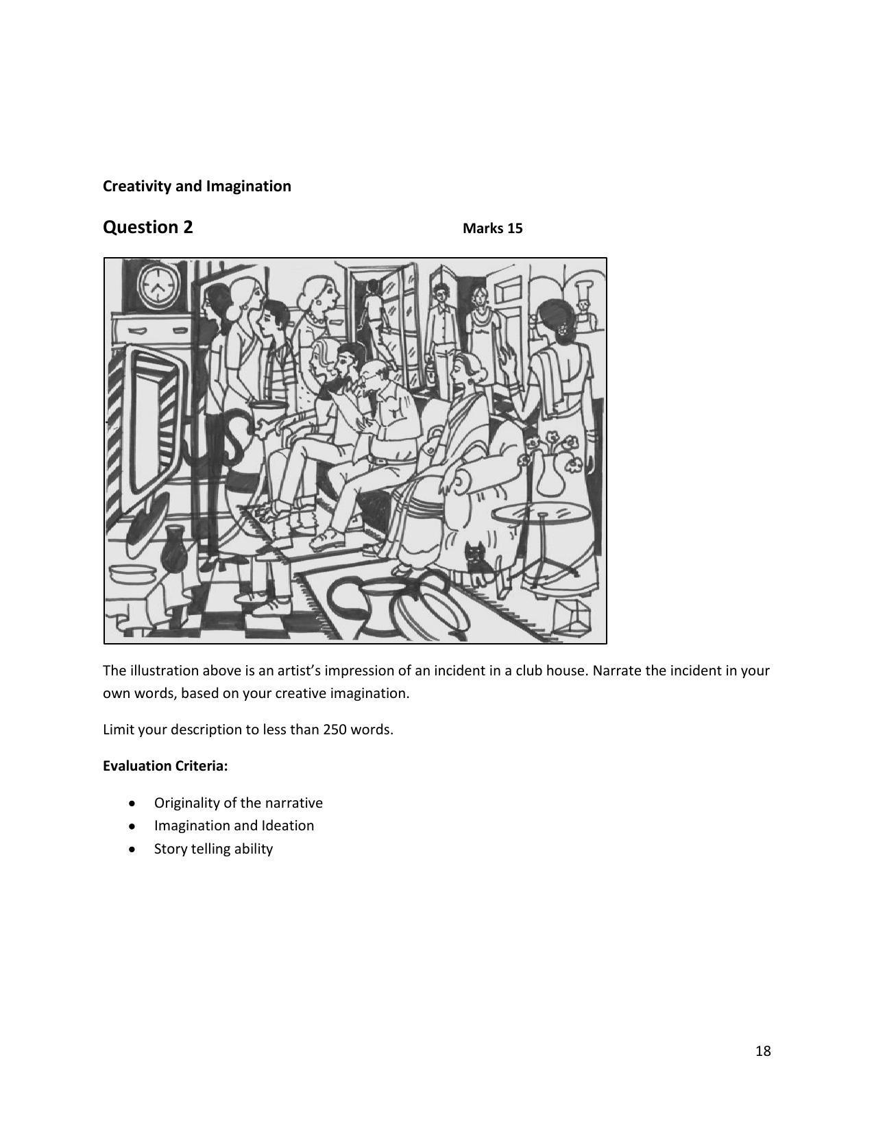CEED 2014 Question Paper - Page 19