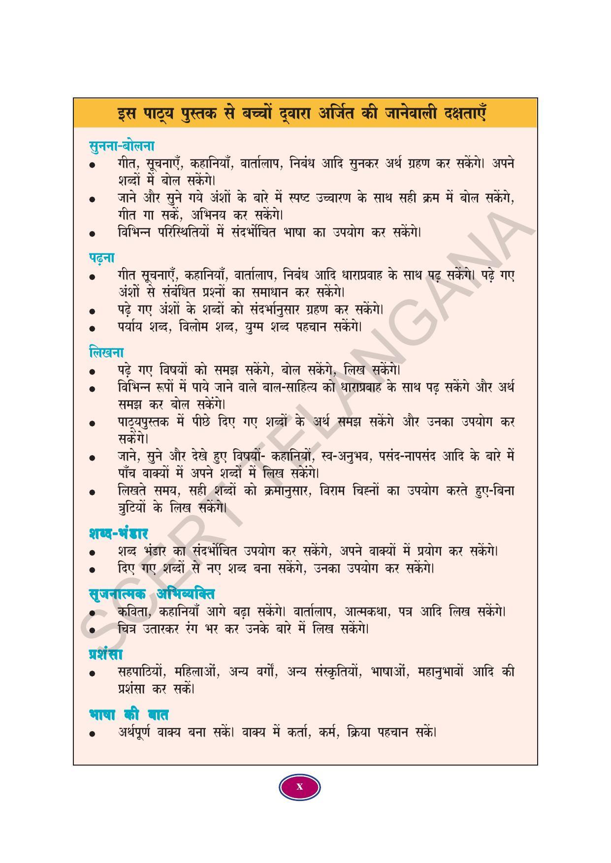 TS SCERT Class 4 First Language(Hindi Medium) Text Book - Page 12