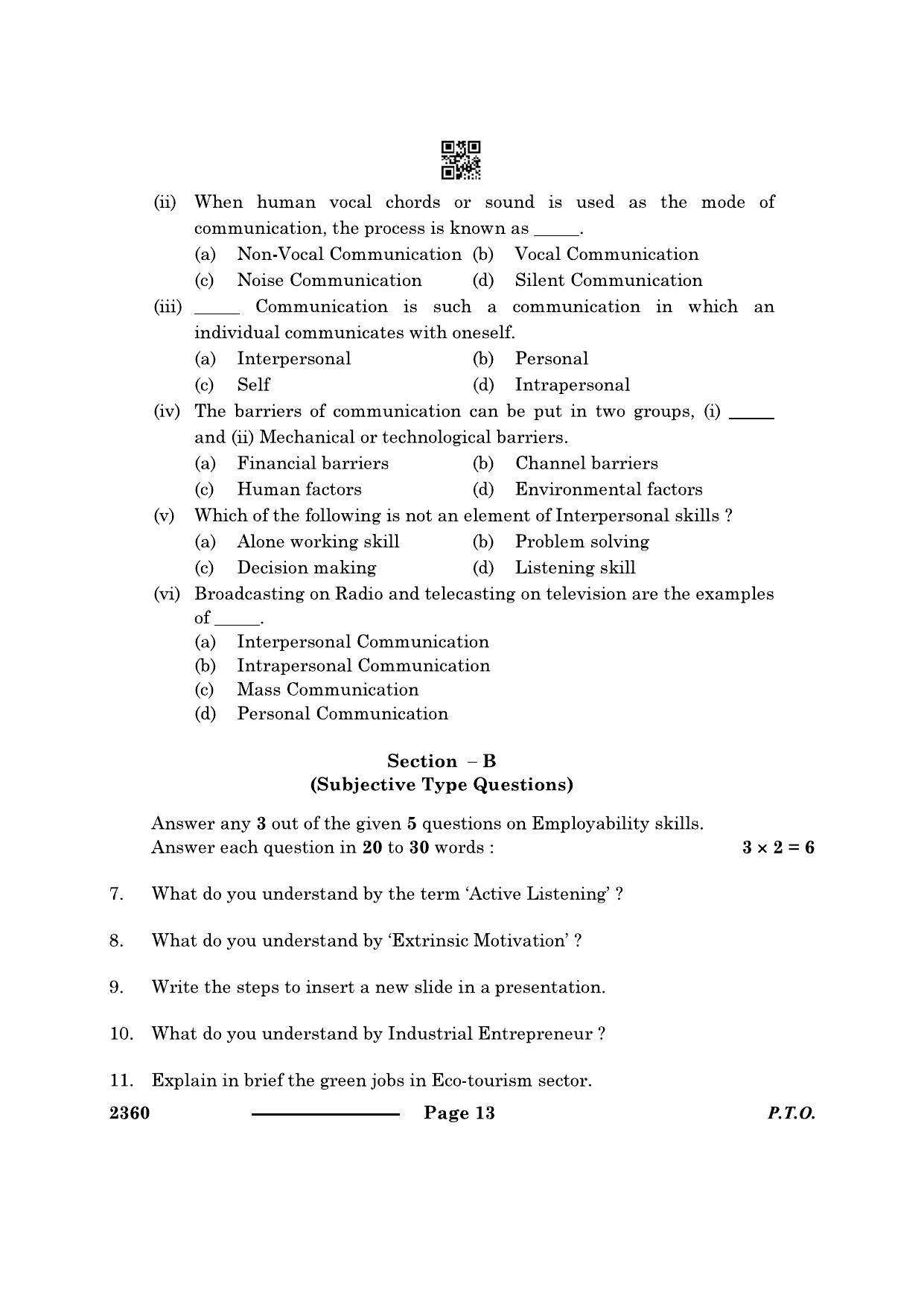 CBSE Class 12 Library & Information Science 2024 Question Paper - Page 13