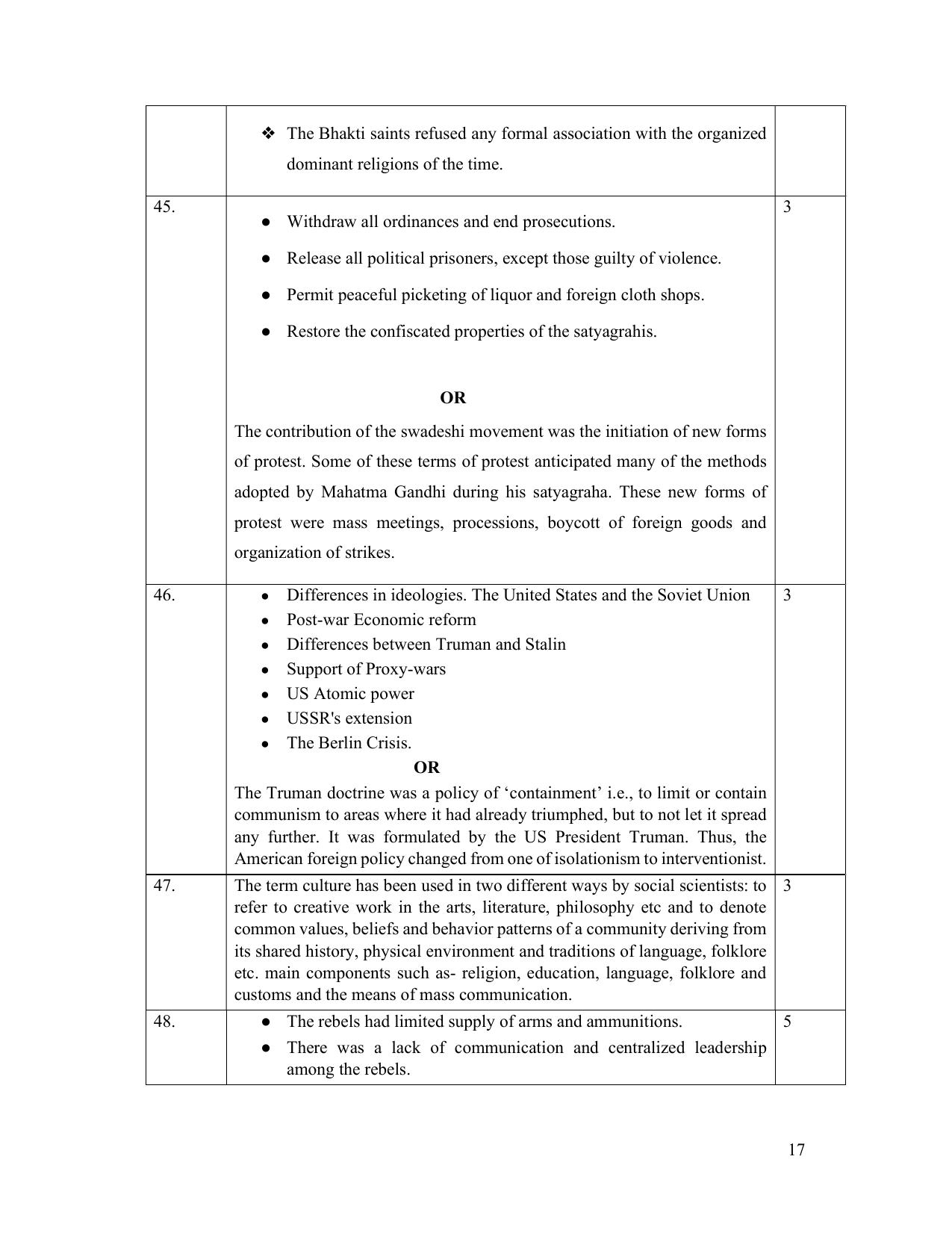 NIOS Class 12 History Sample Paper - Page 17