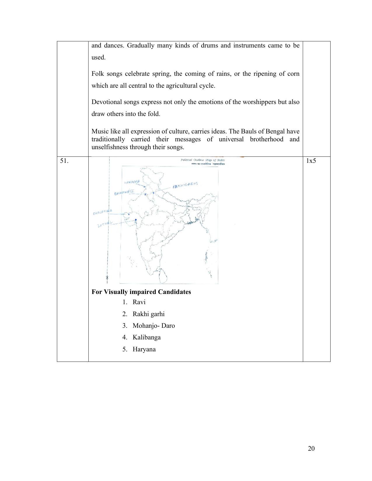NIOS Class 12 History Sample Paper - Page 20