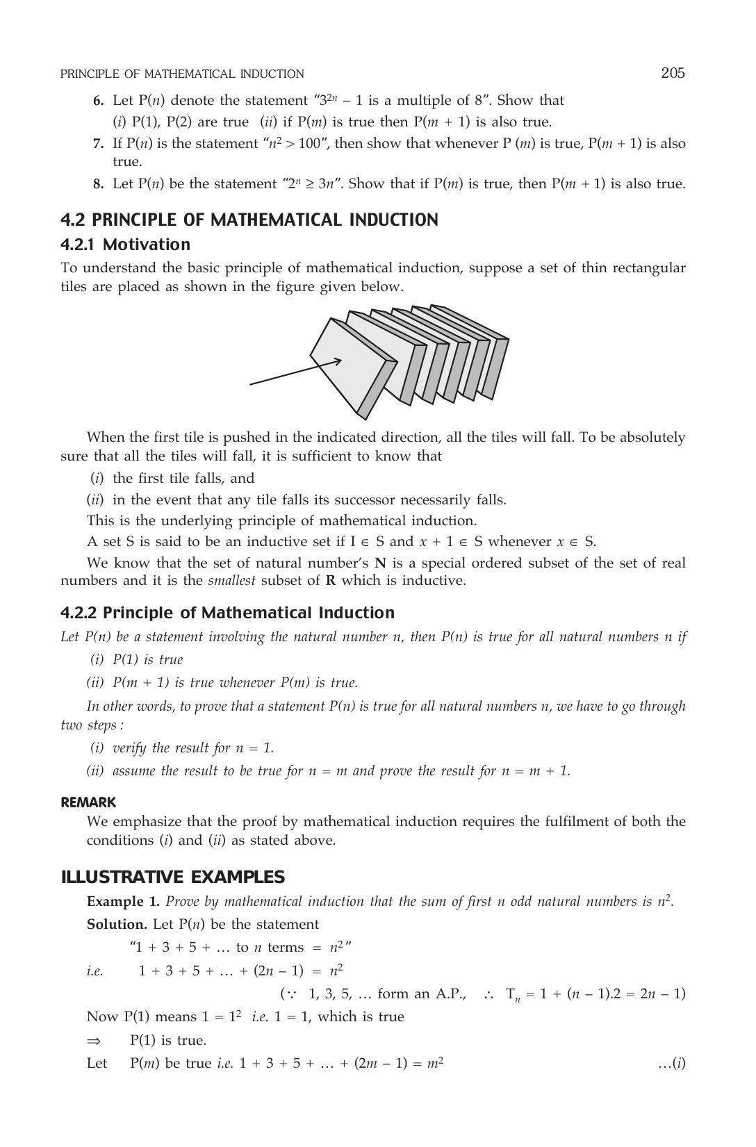 ML Aggarwal Class 11 Solutions: Principle of Mathematical Induction - Page 3