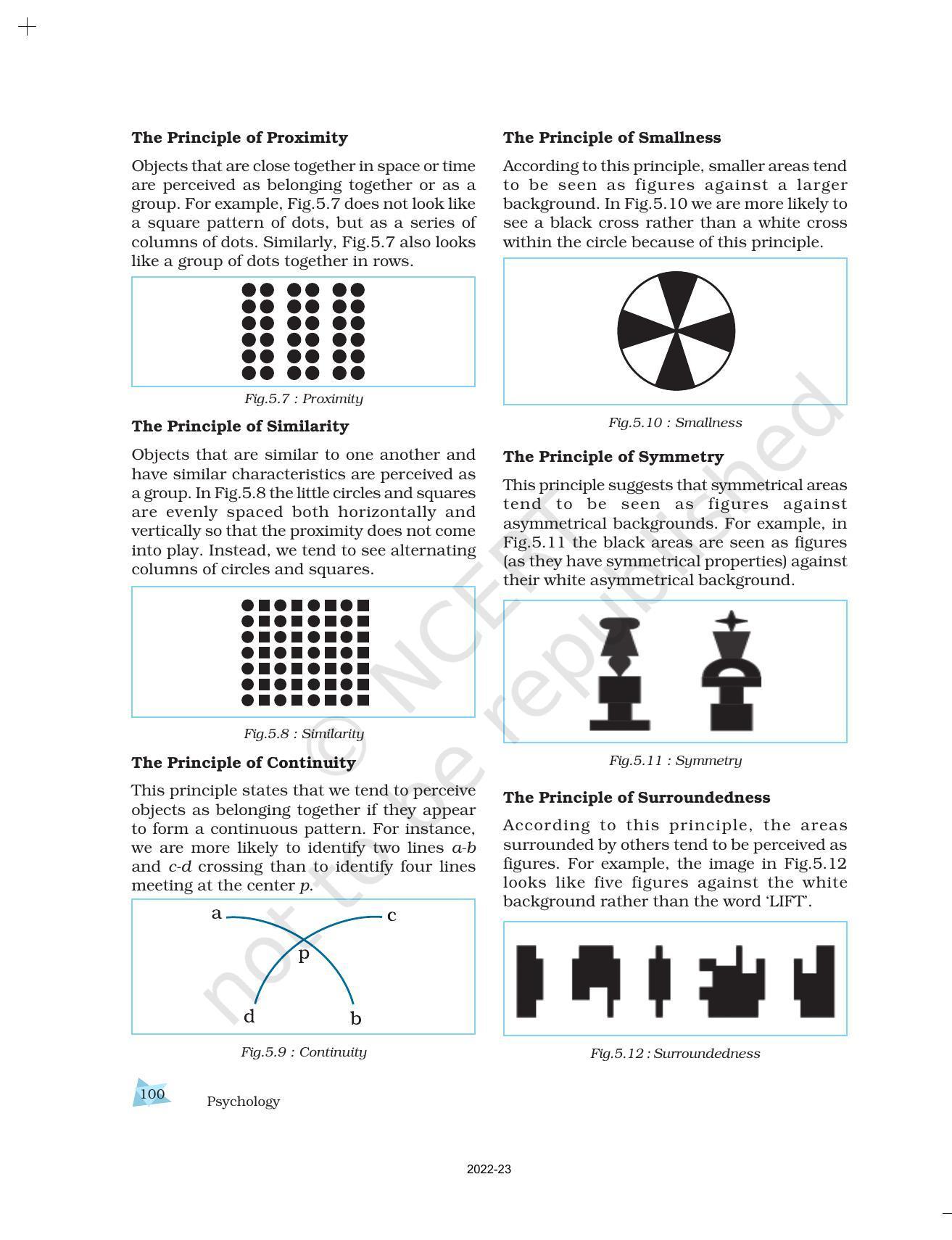 NCERT Book for Class 11 Psychology Chapter 5 Sensory, Attentional, and Perceptual Processes - Page 17