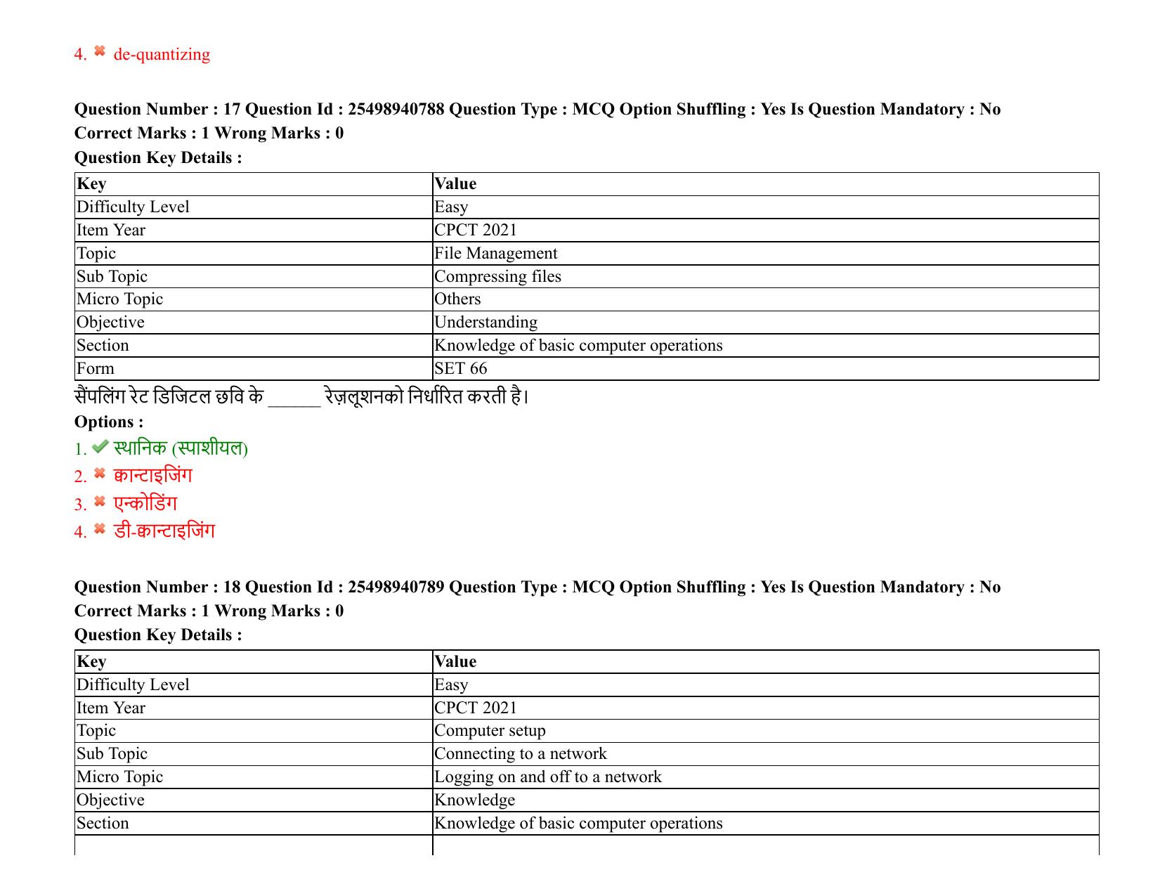 MP CPCT 07 August 2021 Question Paper English Shift 1 - Page 22
