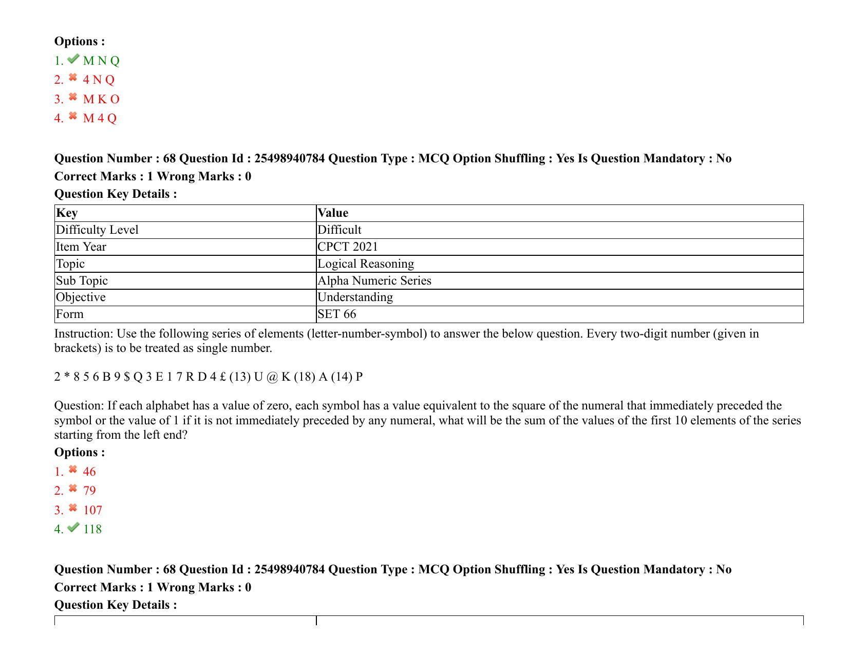 MP CPCT 07 August 2021 Question Paper English Shift 1 - Page 83