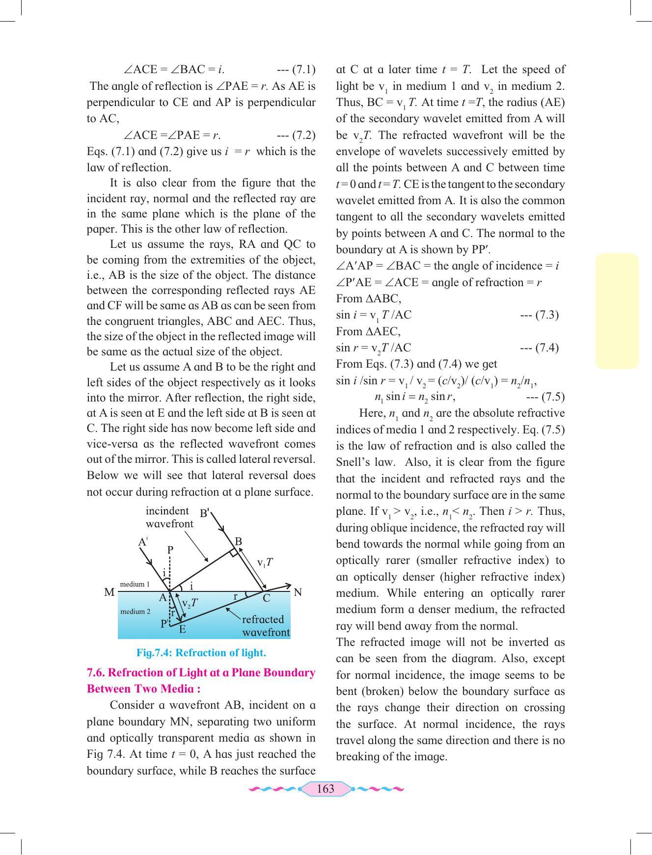 Maharashtra Board Class 12 Physics Textbook - Page 173