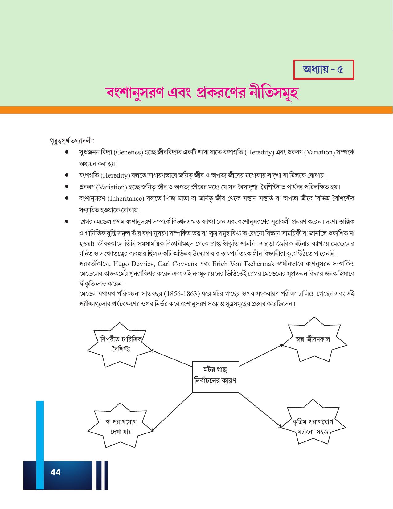 Tripura Board Class 12 Biology Bengali Workbooks - Page 50