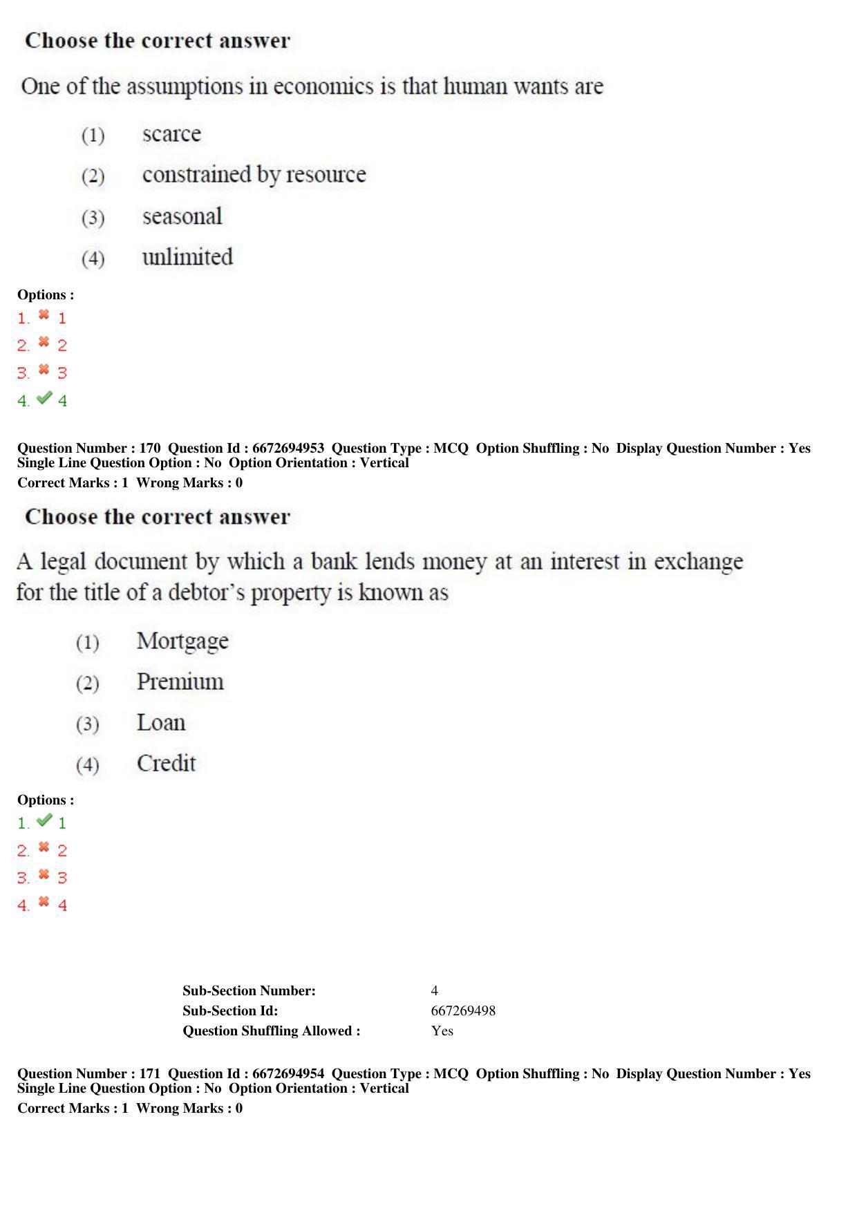 TS ICET 2019 Question Paper 1 - May 23, 2019 - Page 160