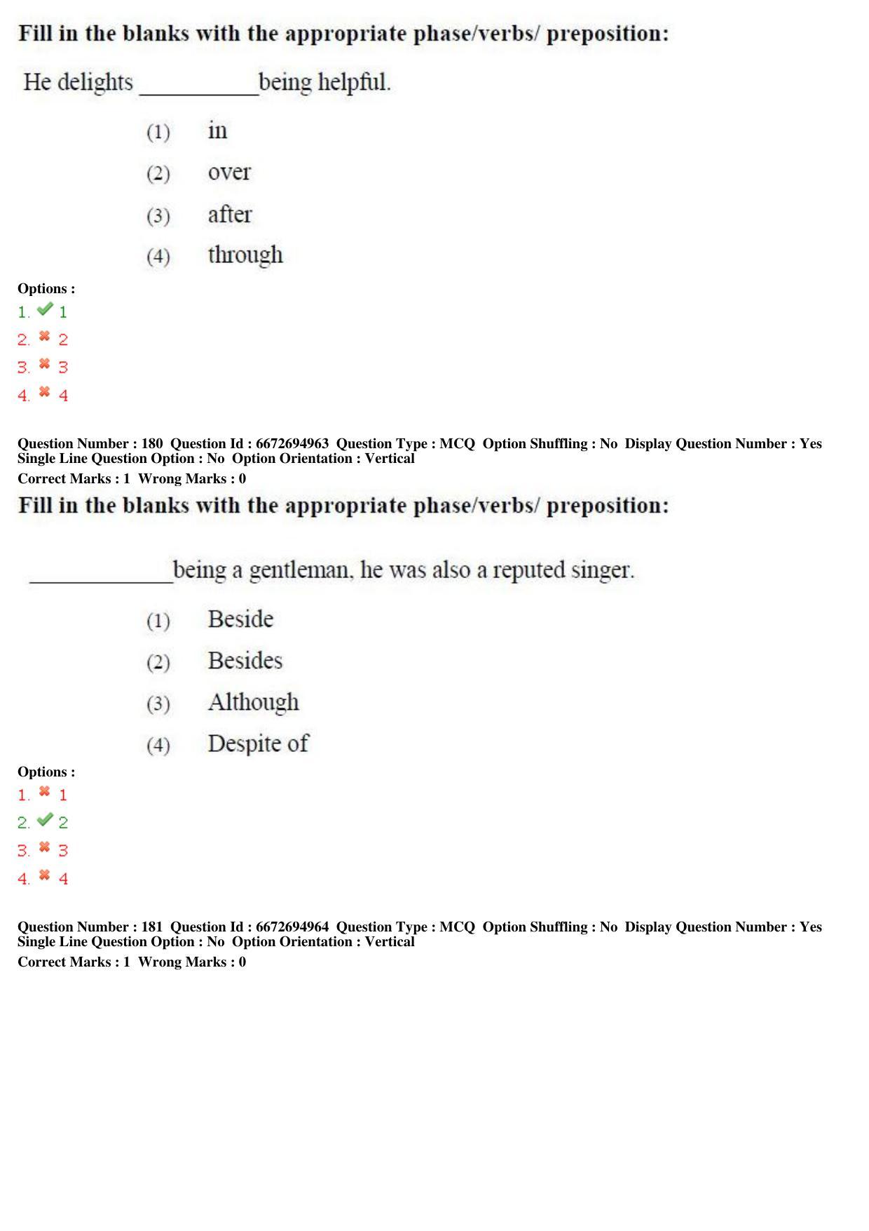 TS ICET 2019 Question Paper 1 - May 23, 2019 - Page 165