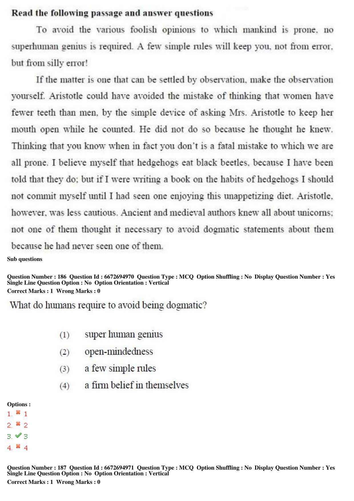 TS ICET 2019 Question Paper 1 - May 23, 2019 - Page 169