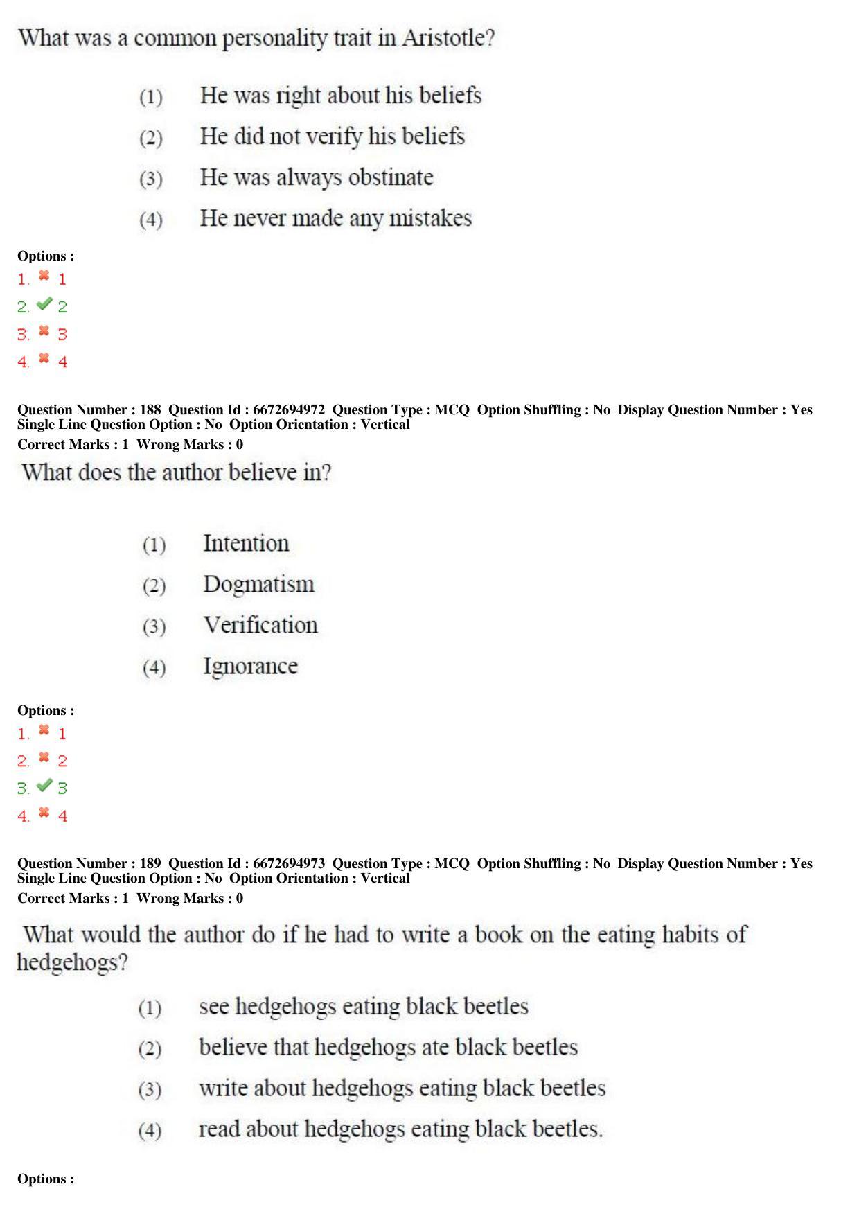 TS ICET 2019 Question Paper 1 - May 23, 2019 - Page 170