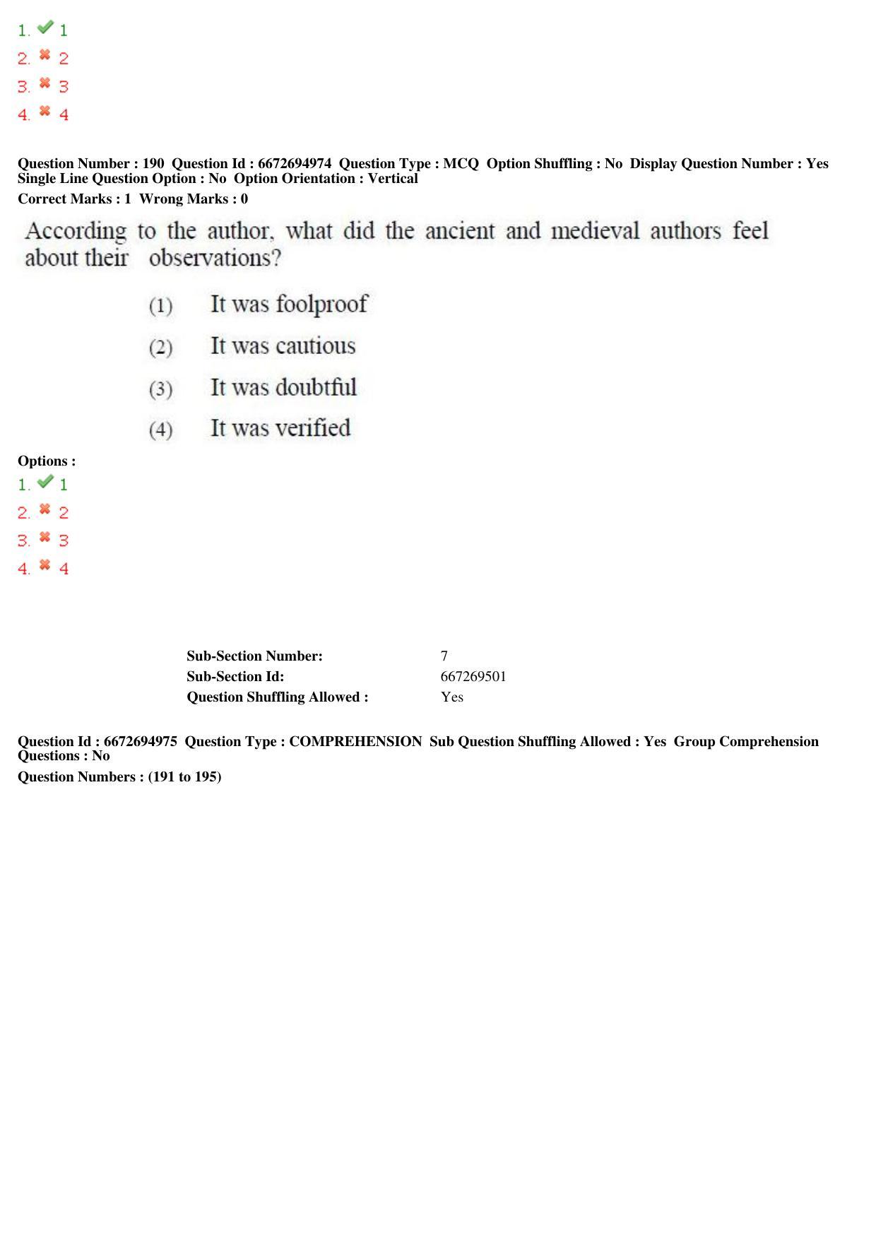 TS ICET 2019 Question Paper 1 - May 23, 2019 - Page 171