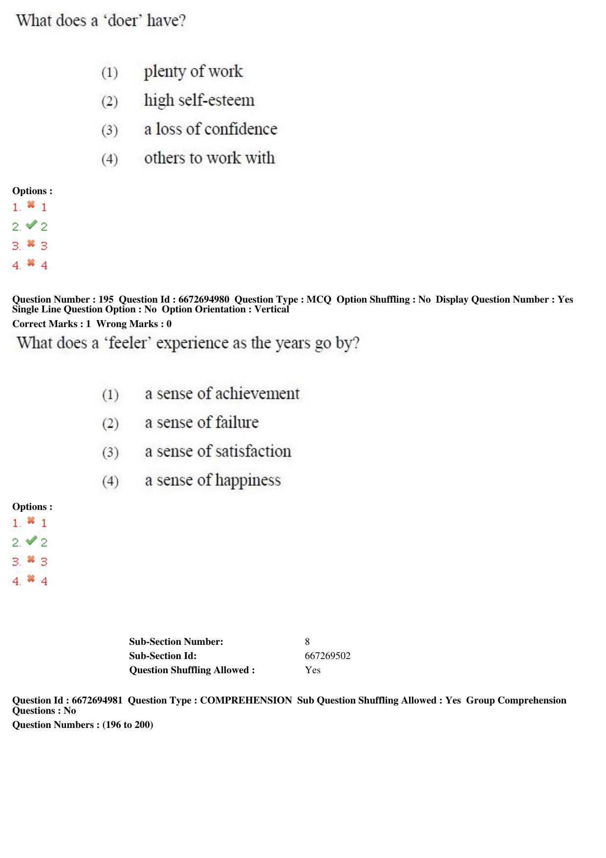 TS ICET 2019 Question Paper 1 - May 23, 2019 - Page 174