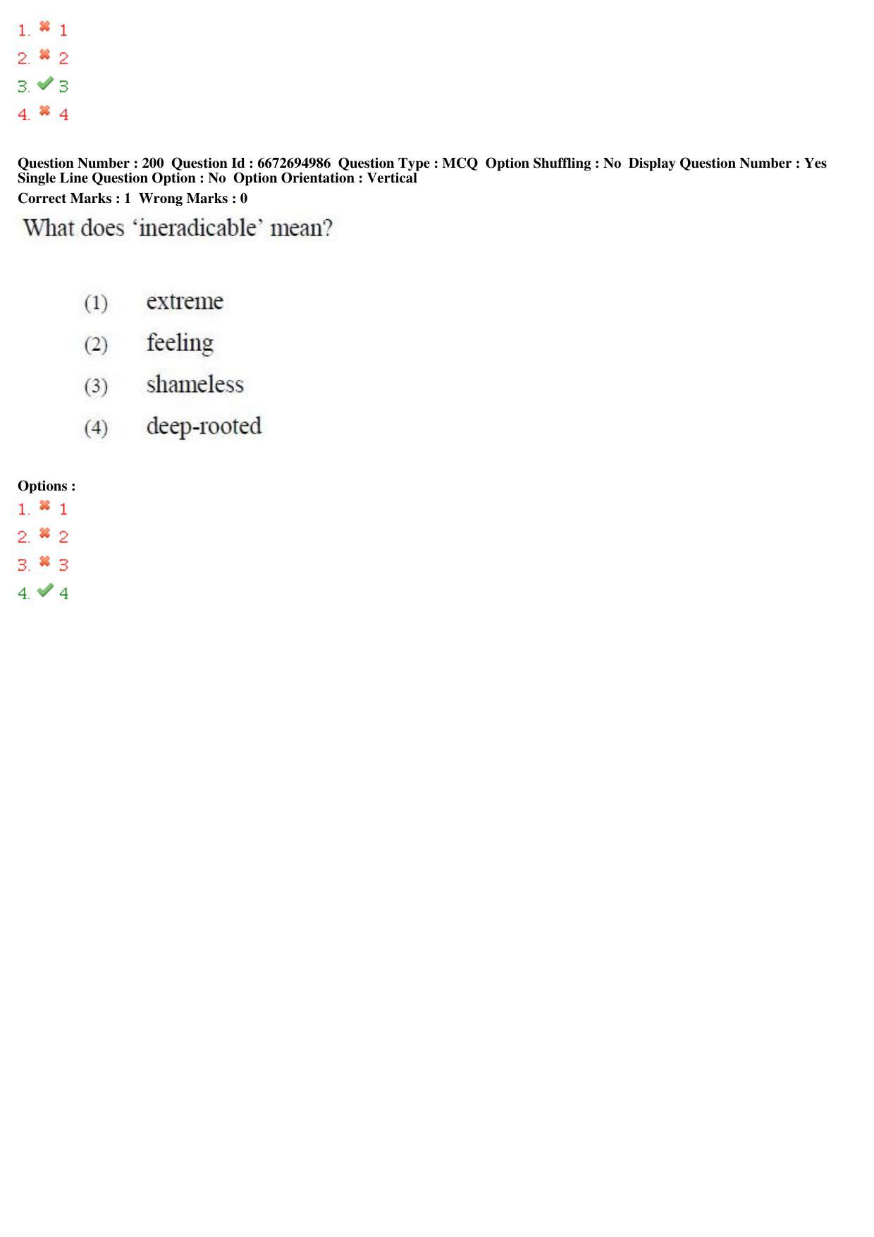 TS ICET 2019 Question Paper 1 - May 23, 2019 - Page 177