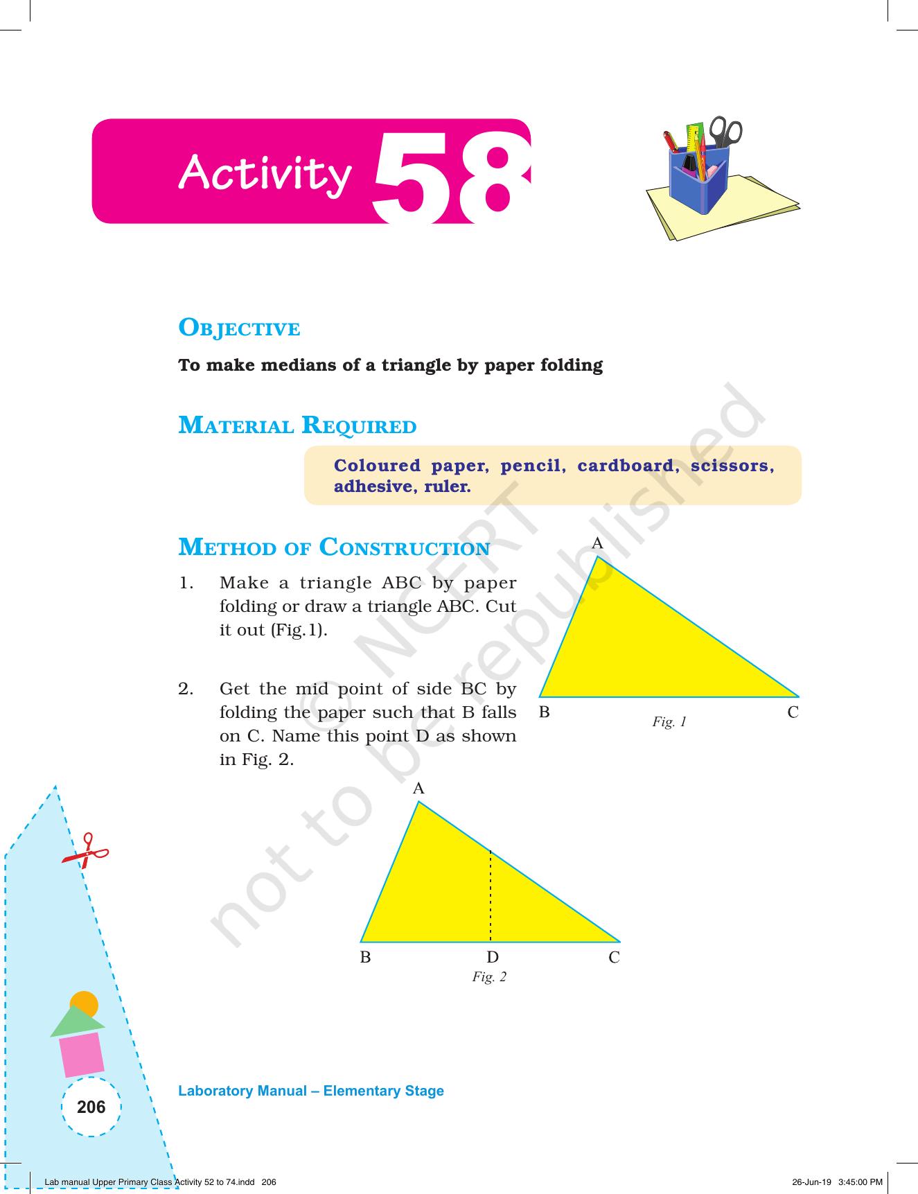 NCERT Laboratory Manuals for Class VI to VIII: Mathematics - Activities for VI to VIII (52- 74) - Page 18