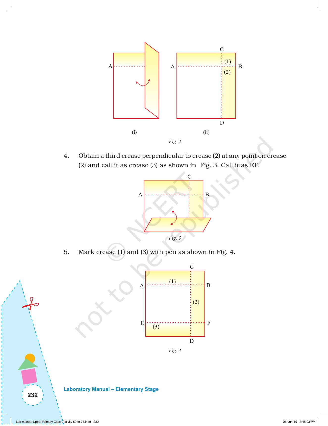 NCERT Laboratory Manuals for Class VI to VIII: Mathematics - Activities for VI to VIII (52- 74) - Page 44