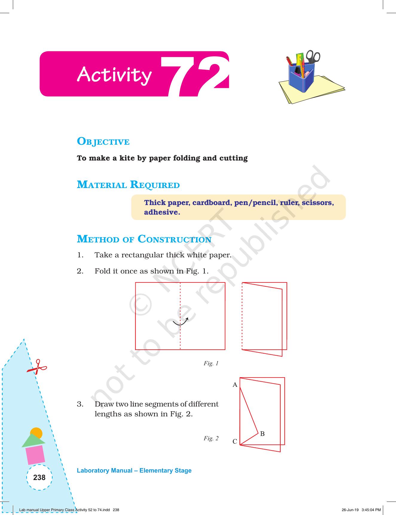 NCERT Laboratory Manuals for Class VI to VIII: Mathematics - Activities for VI to VIII (52- 74) - Page 50