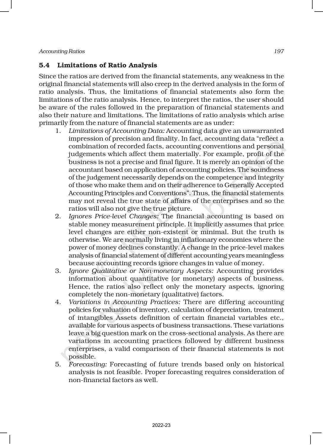 NCERT Book for Class 12 Accountancy Part II Chapter 5 Accounting Ratios - Page 4