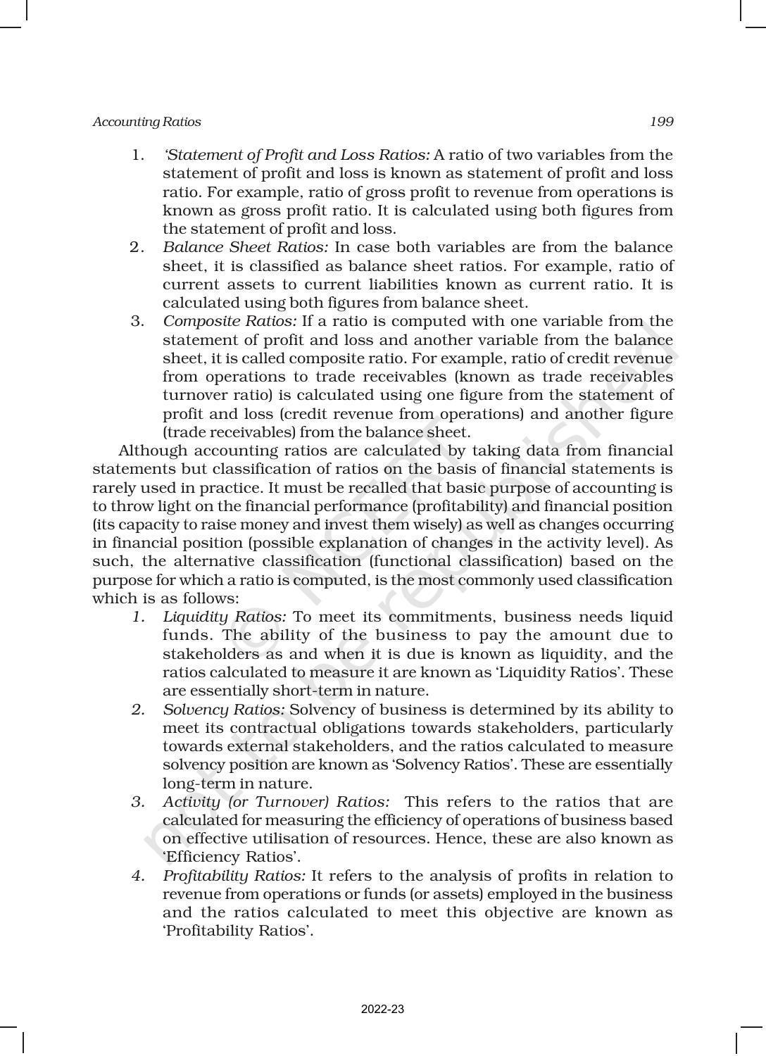 NCERT Book for Class 12 Accountancy Part II Chapter 5 Accounting Ratios - Page 6
