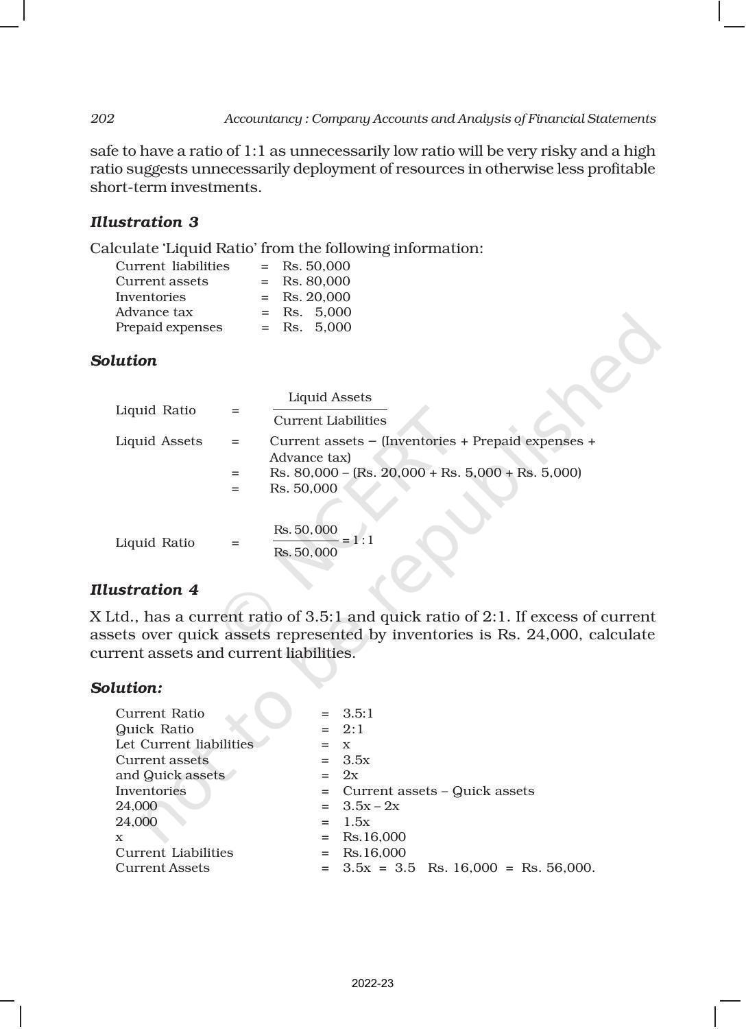 NCERT Book for Class 12 Accountancy Part II Chapter 5 Accounting Ratios - Page 9