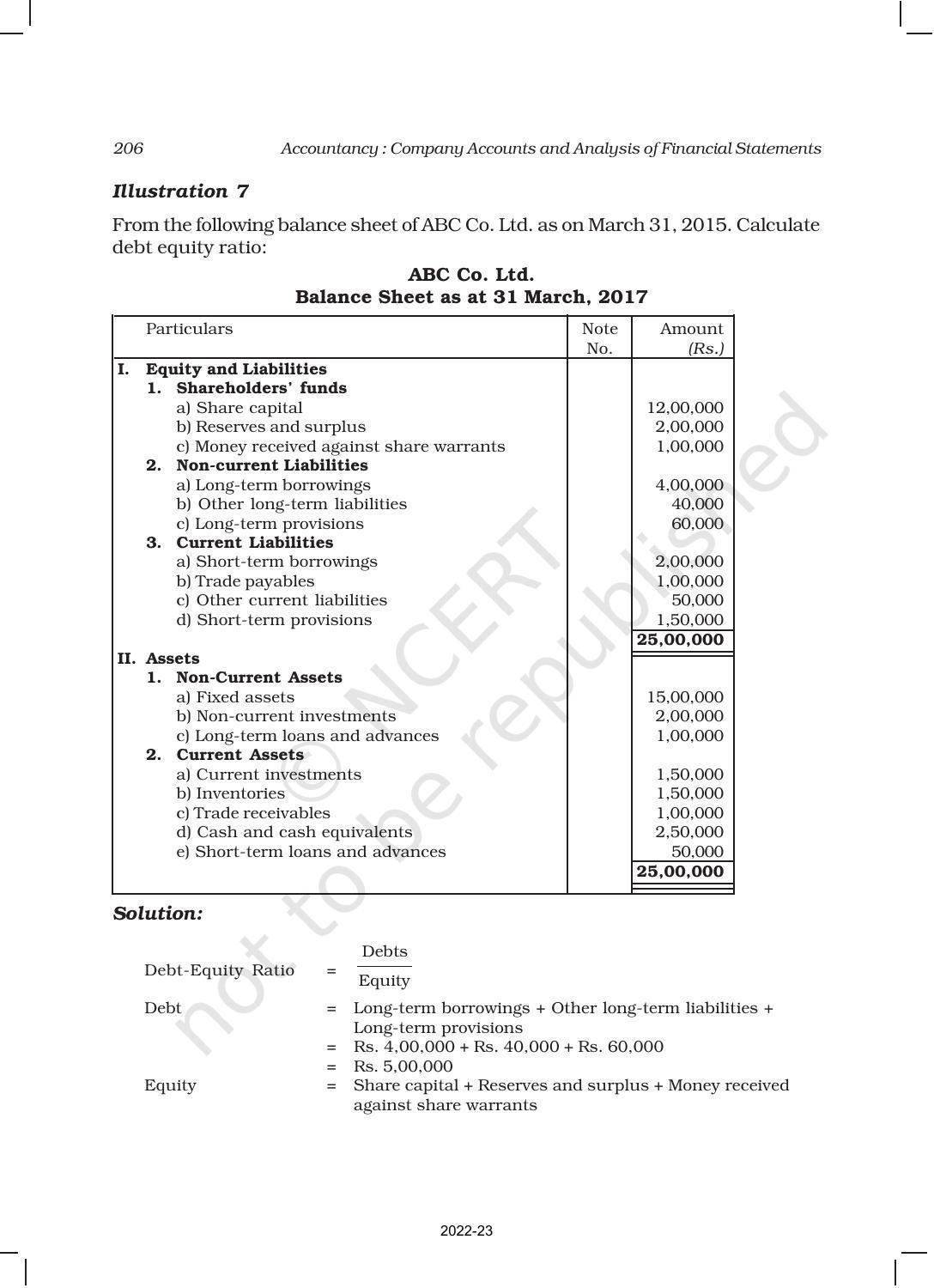 NCERT Book for Class 12 Accountancy Part II Chapter 5 Accounting Ratios - Page 13