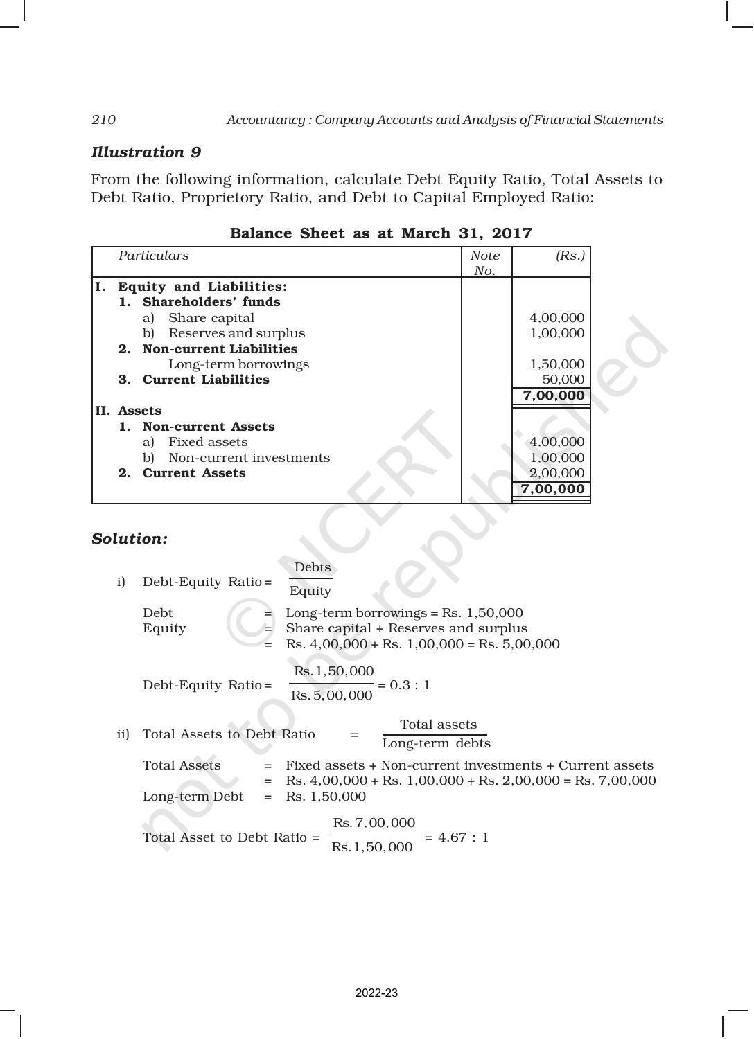 NCERT Book for Class 12 Accountancy Part II Chapter 5 Accounting Ratios - Page 17