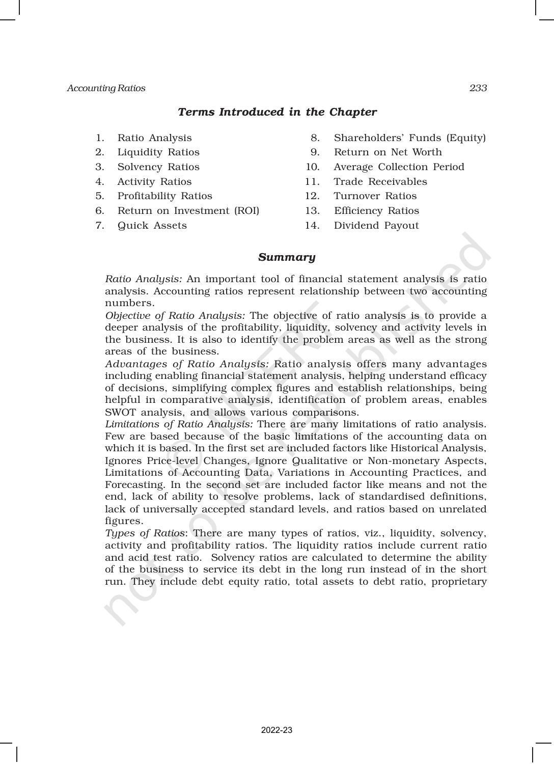 NCERT Book for Class 12 Accountancy Part II Chapter 5 Accounting Ratios - Page 40