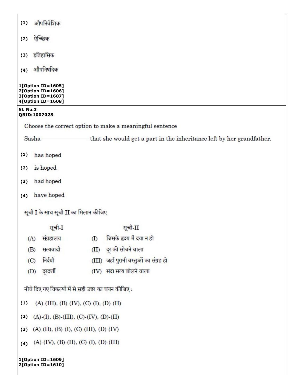 CUET (PG) 2022: PGQP-21 Architecture (01-09-2022) Question Paper - Page 2