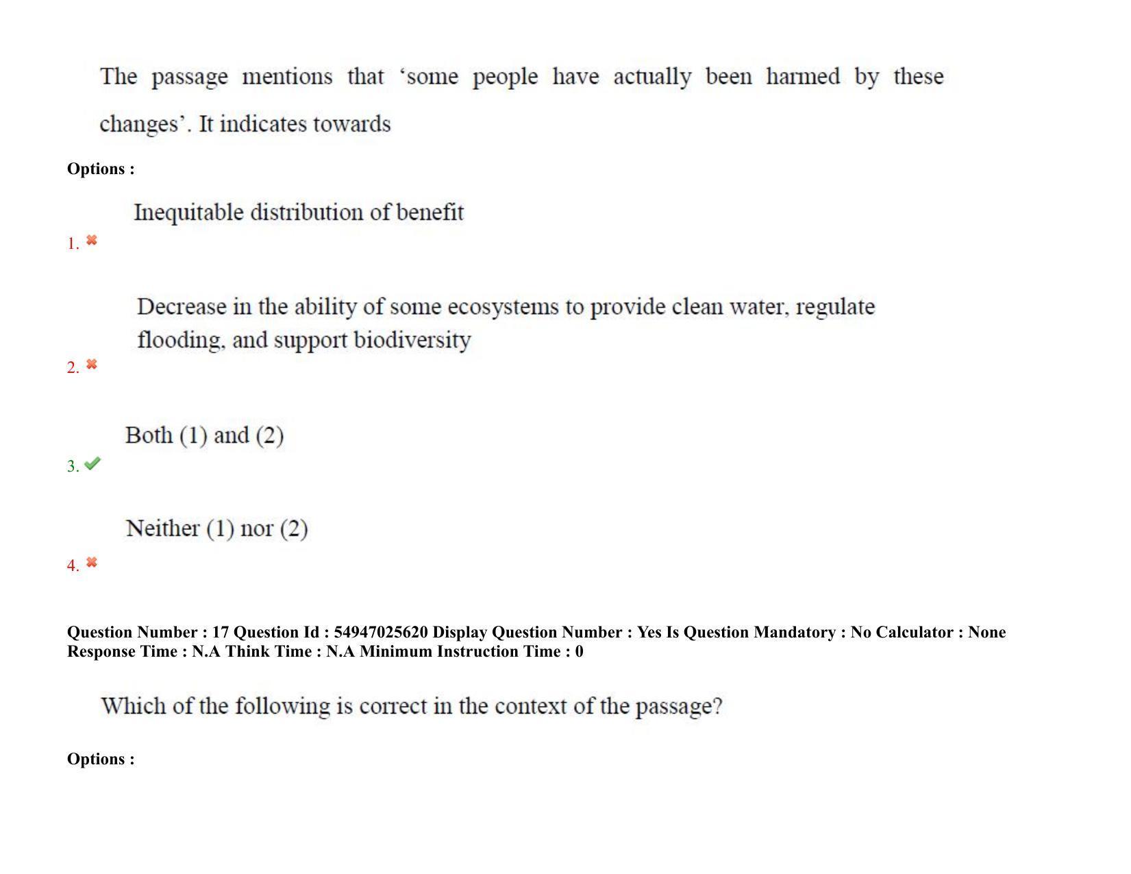 AP RCET 2022: Buddhist Studies - 18-10-2022 (Tuesday) Session-II: Question Paper With keys - Page 15