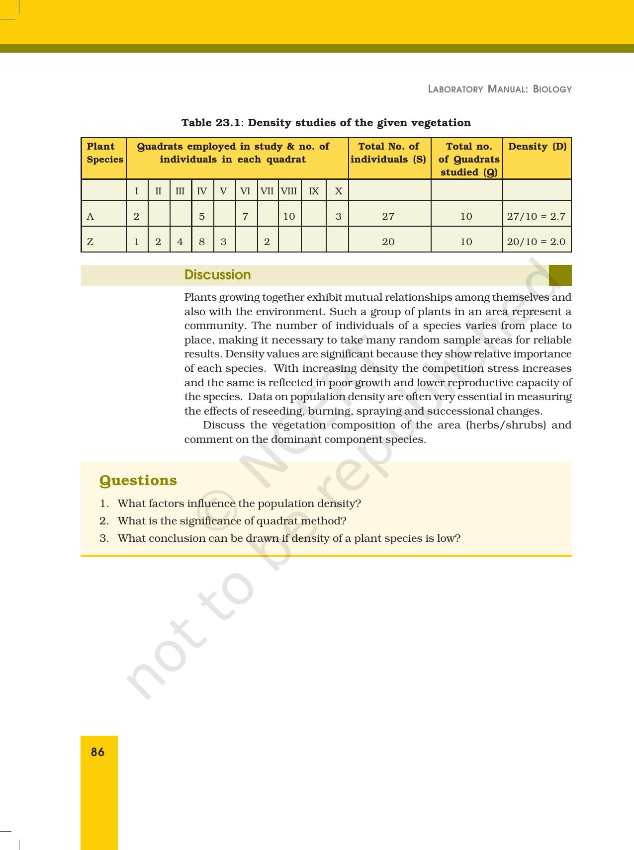 NCERT Laboratory Manuals for Class XII Biology - Exercise 22 to 24 - Page 4