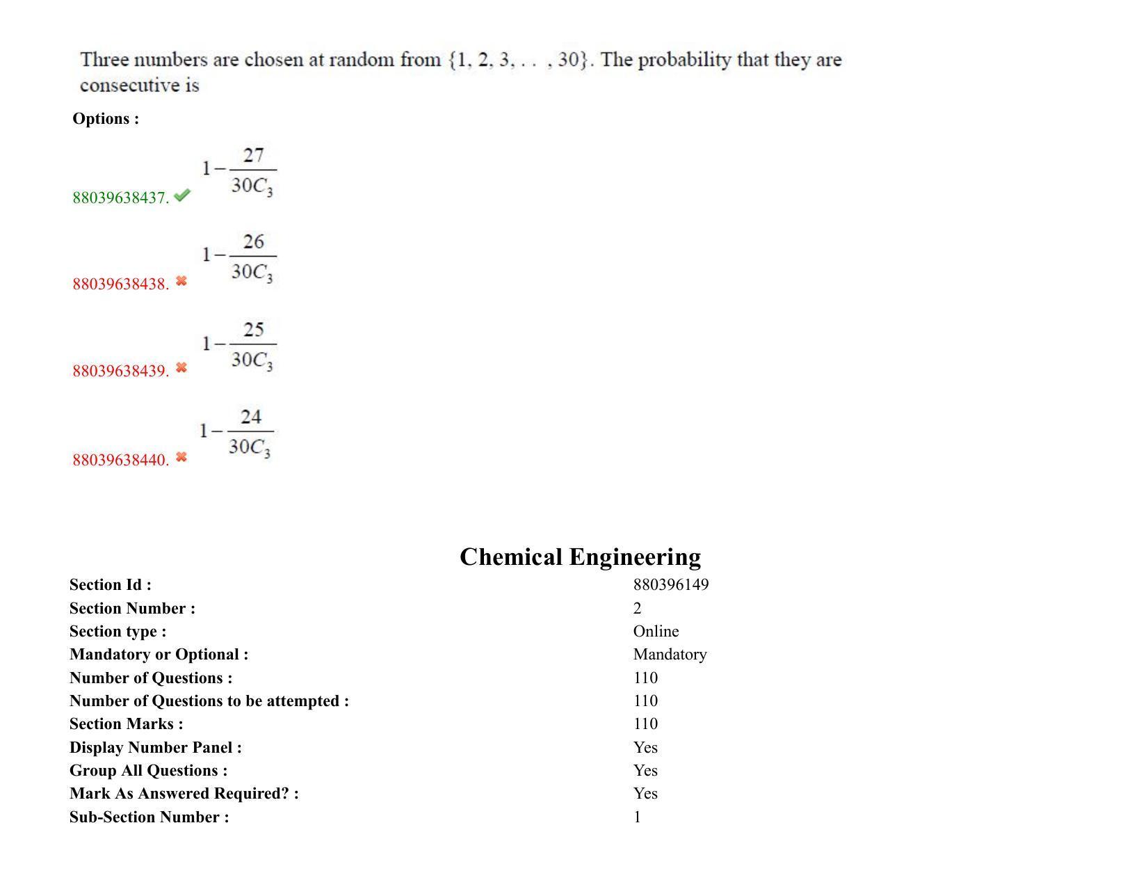 TS PGECET 2020: Chemical Engineering Question Papers - Page 8