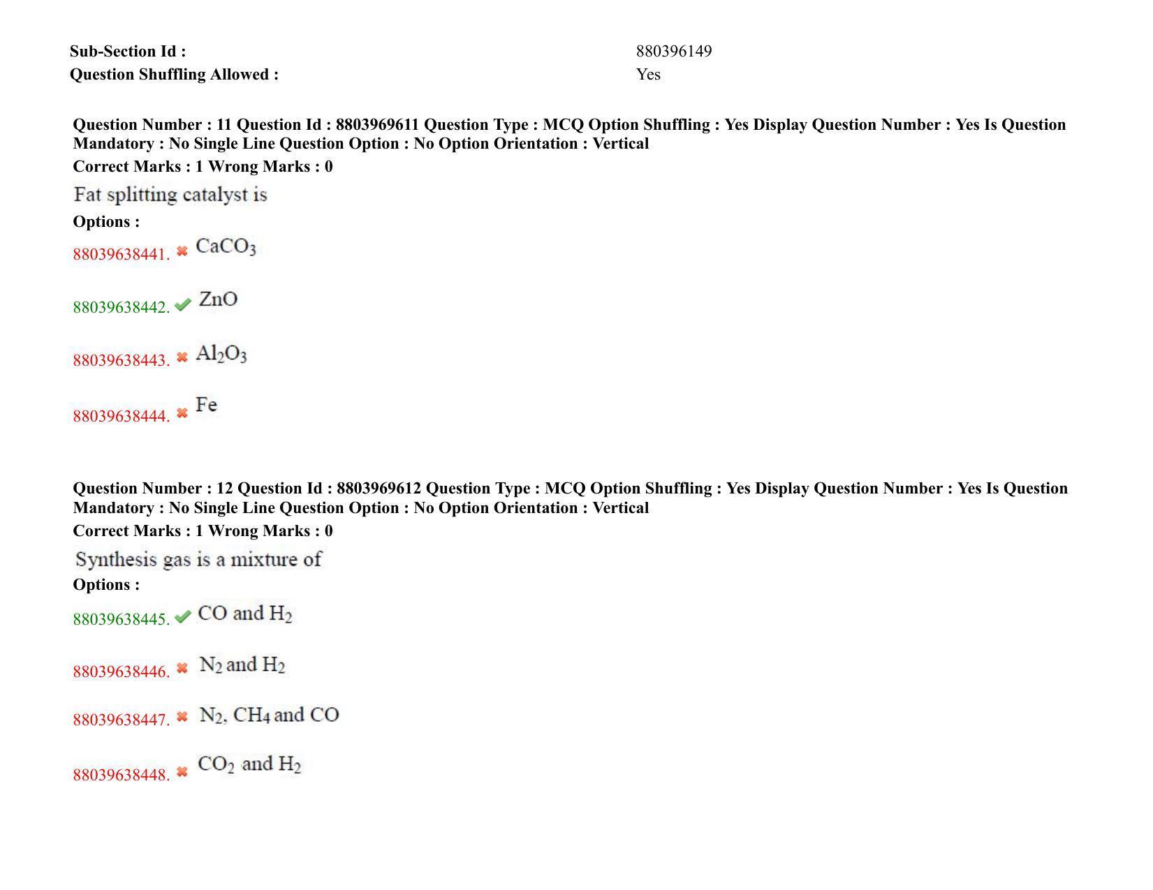 TS PGECET 2020: Chemical Engineering Question Papers - Page 9