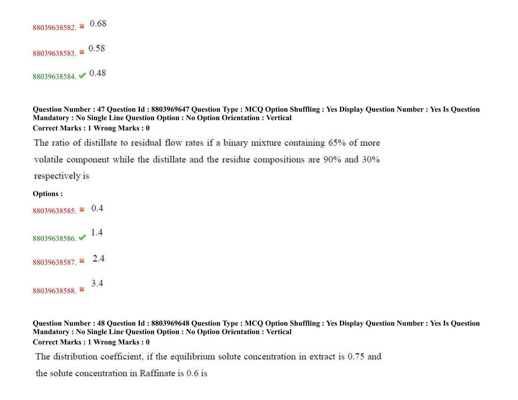 TS PGECET 2020: Chemical Engineering Question Papers - Page 28