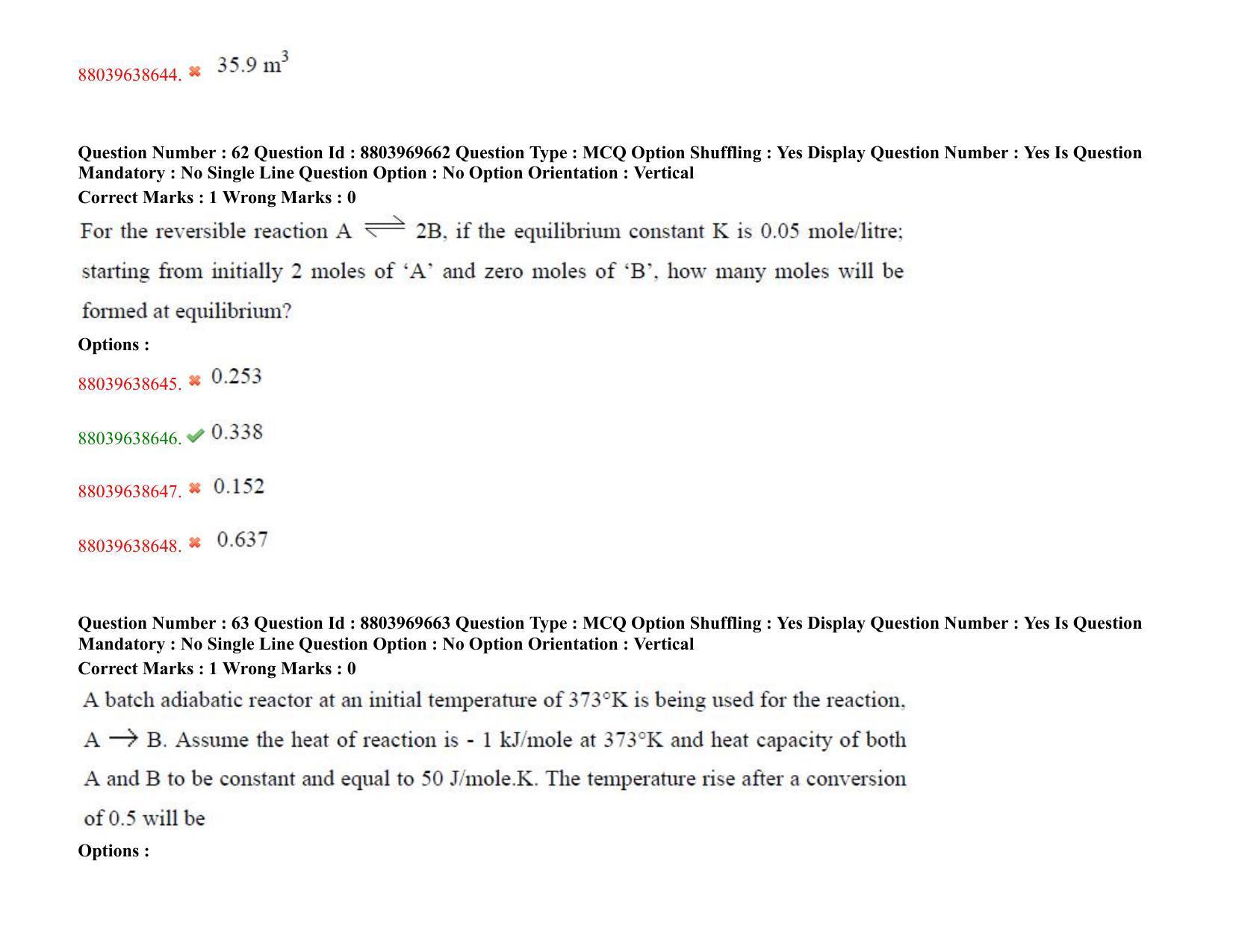 TS PGECET 2020: Chemical Engineering Question Papers - Page 36