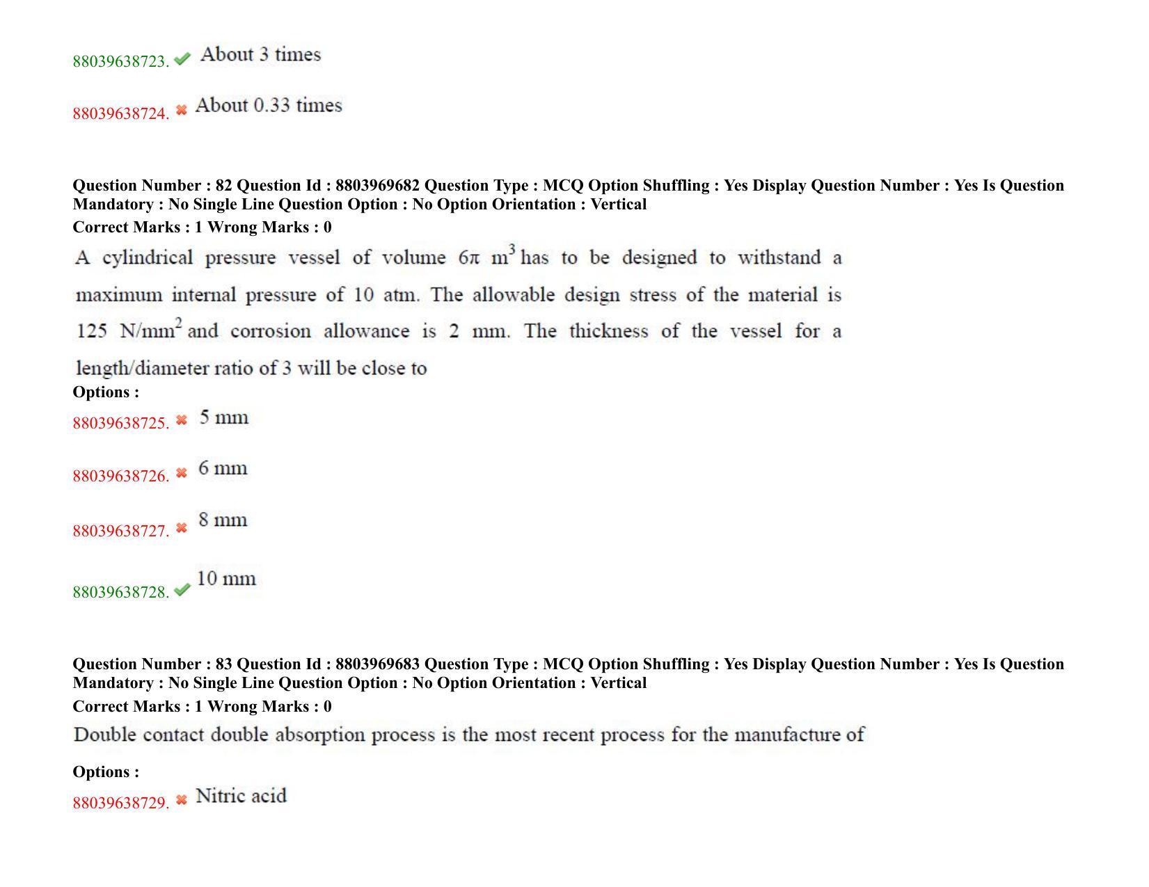 TS PGECET 2020: Chemical Engineering Question Papers - Page 46