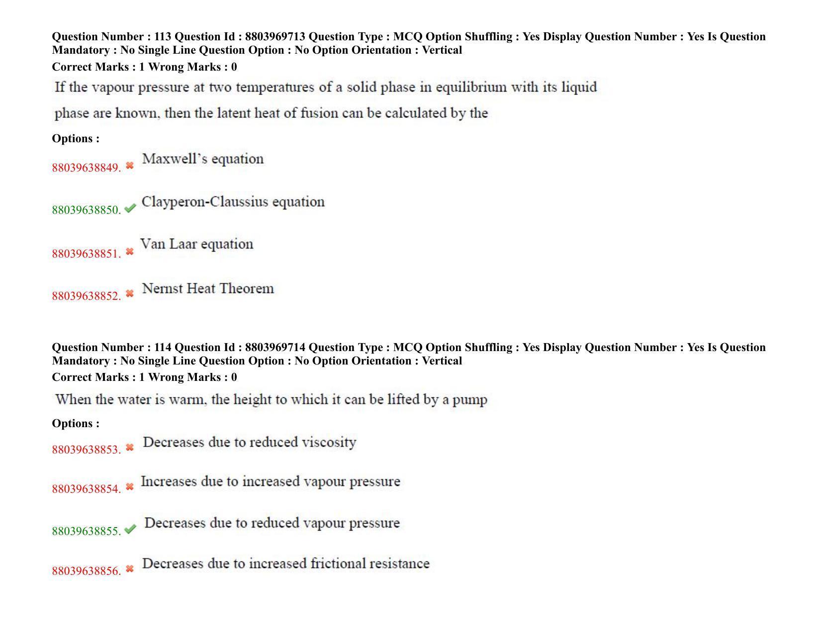 TS PGECET 2020: Chemical Engineering Question Papers - Page 62