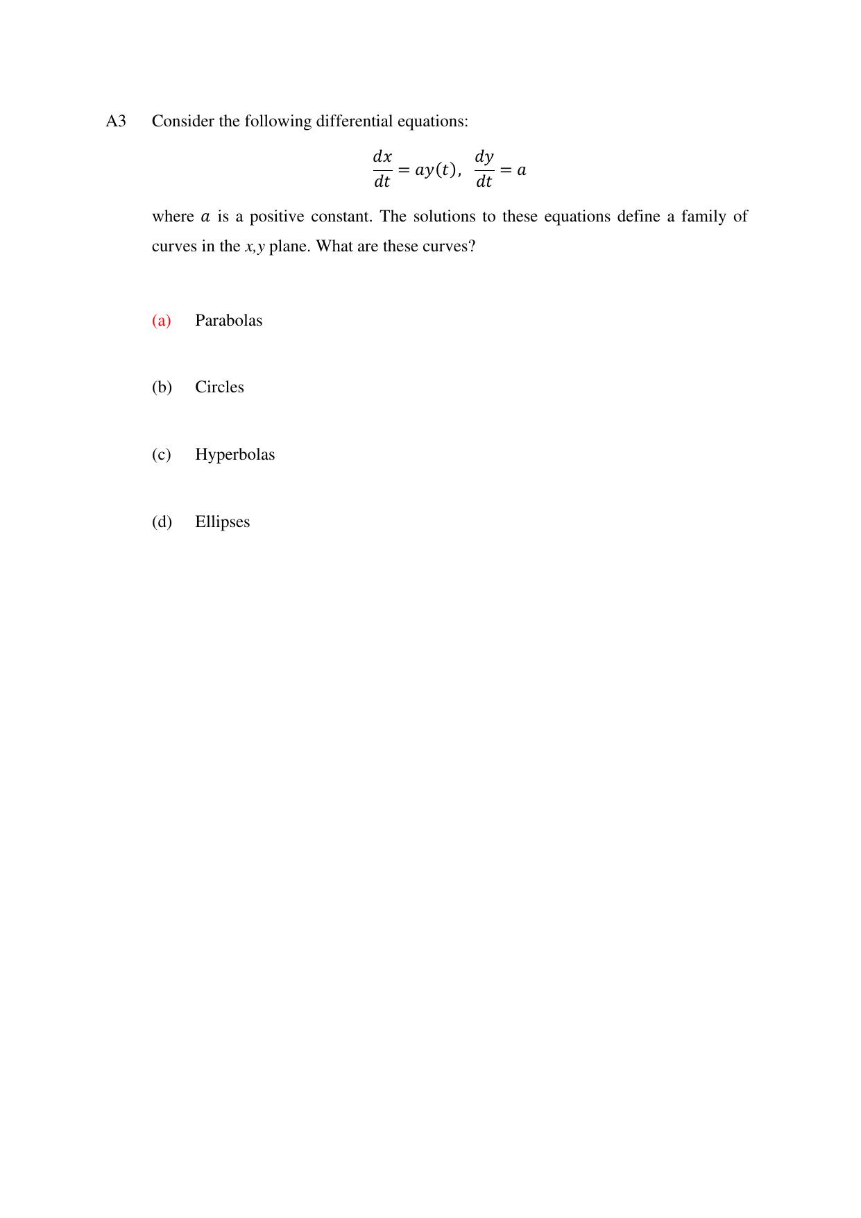 TIFR GS 2024 IPhD Question Paper - Page 3