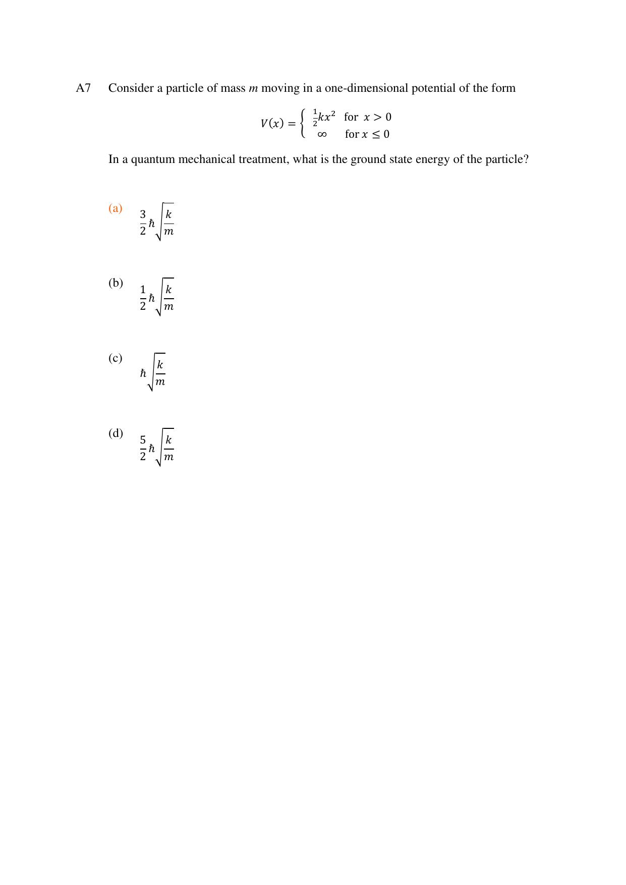 TIFR GS 2024 IPhD Question Paper - Page 7
