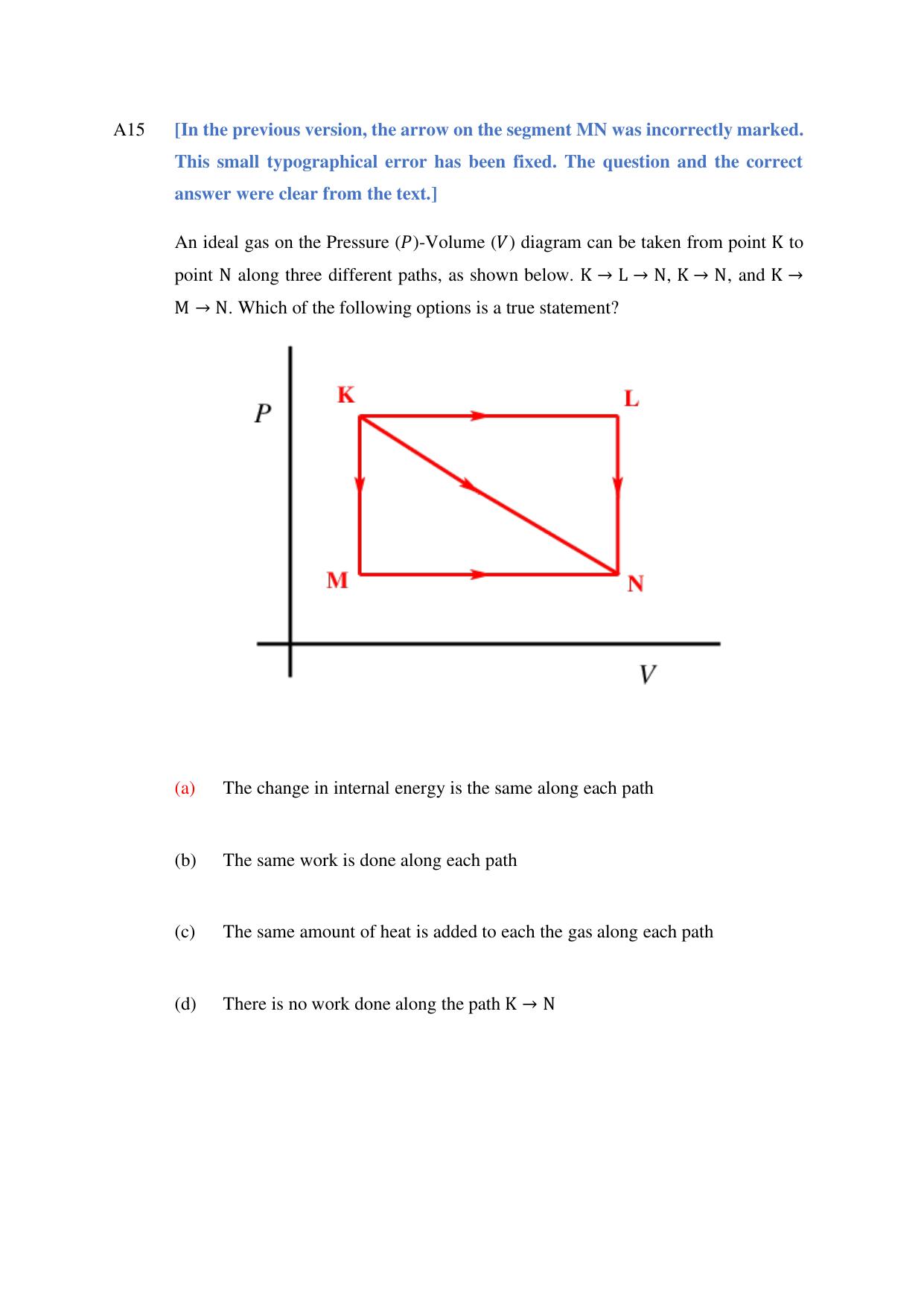 TIFR GS 2024 IPhD Question Paper - Page 15