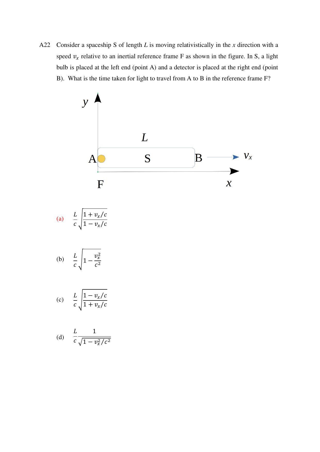 TIFR GS 2024 IPhD Question Paper - Page 22