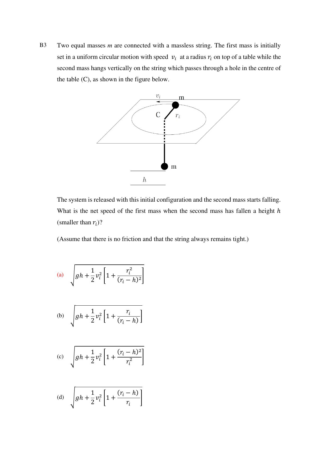TIFR GS 2024 IPhD Question Paper - Page 28