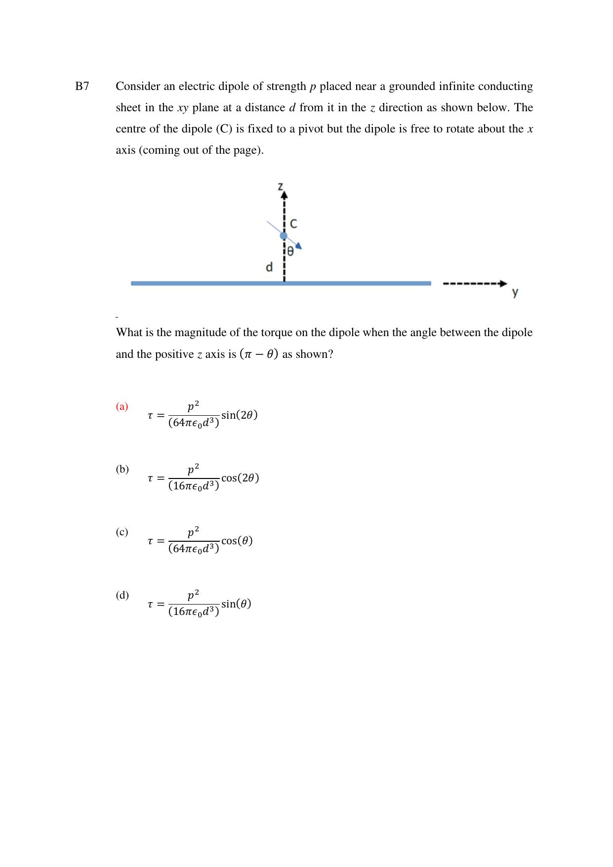 TIFR GS 2024 IPhD Question Paper - Page 32