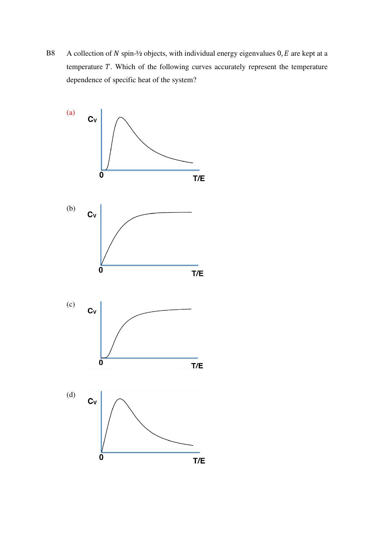 TIFR GS 2024 IPhD Question Paper - Page 33
