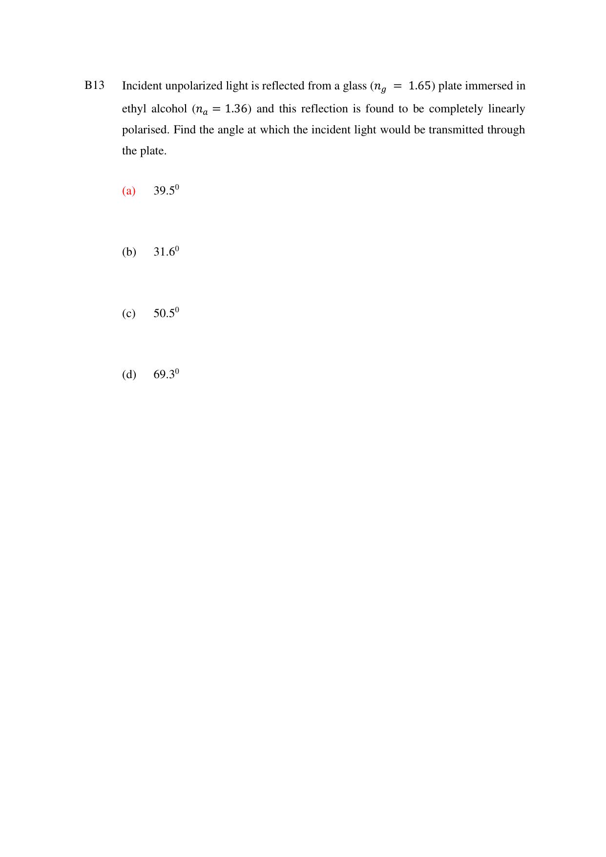 TIFR GS 2024 IPhD Question Paper - Page 38