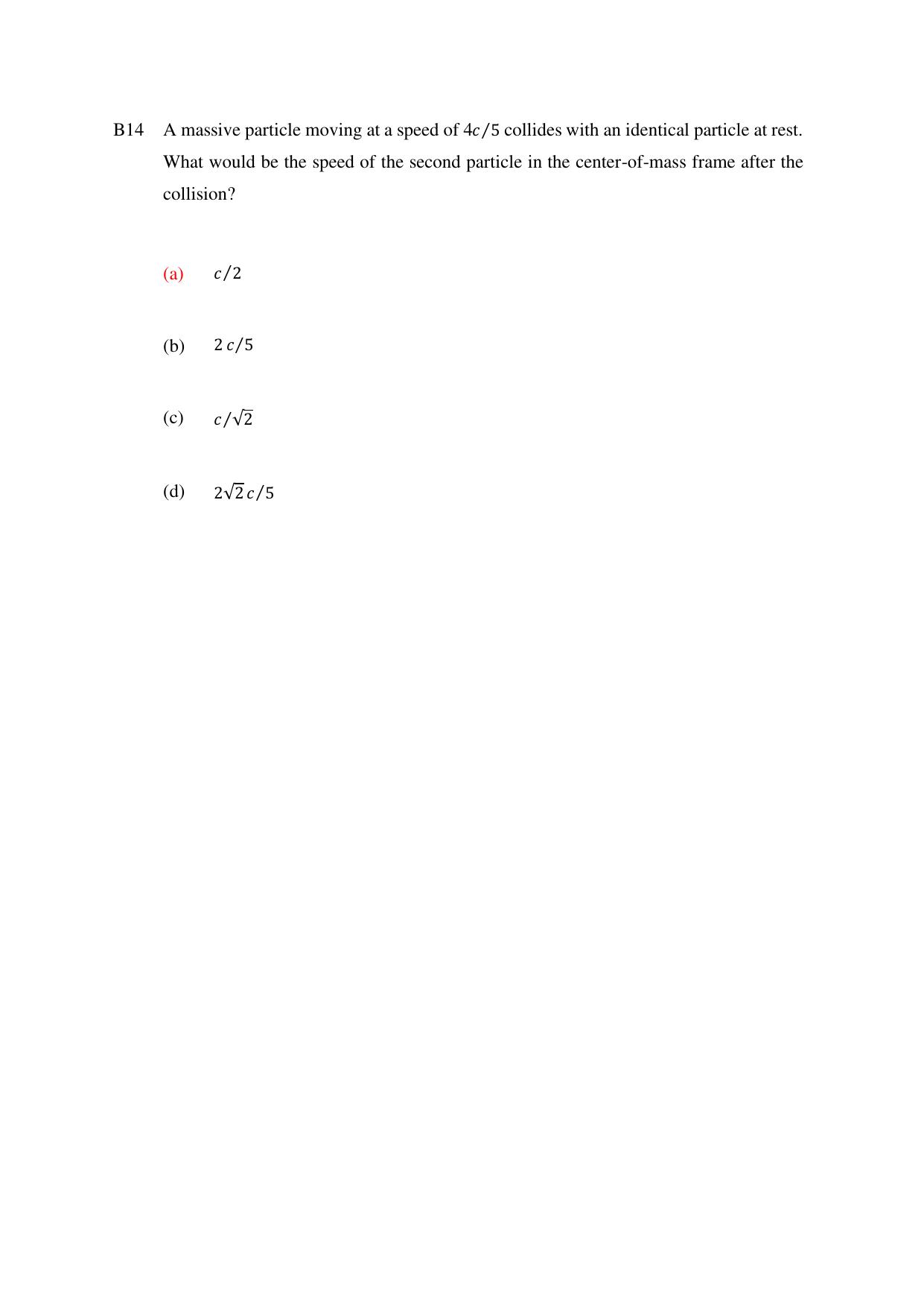 TIFR GS 2024 IPhD Question Paper - Page 39