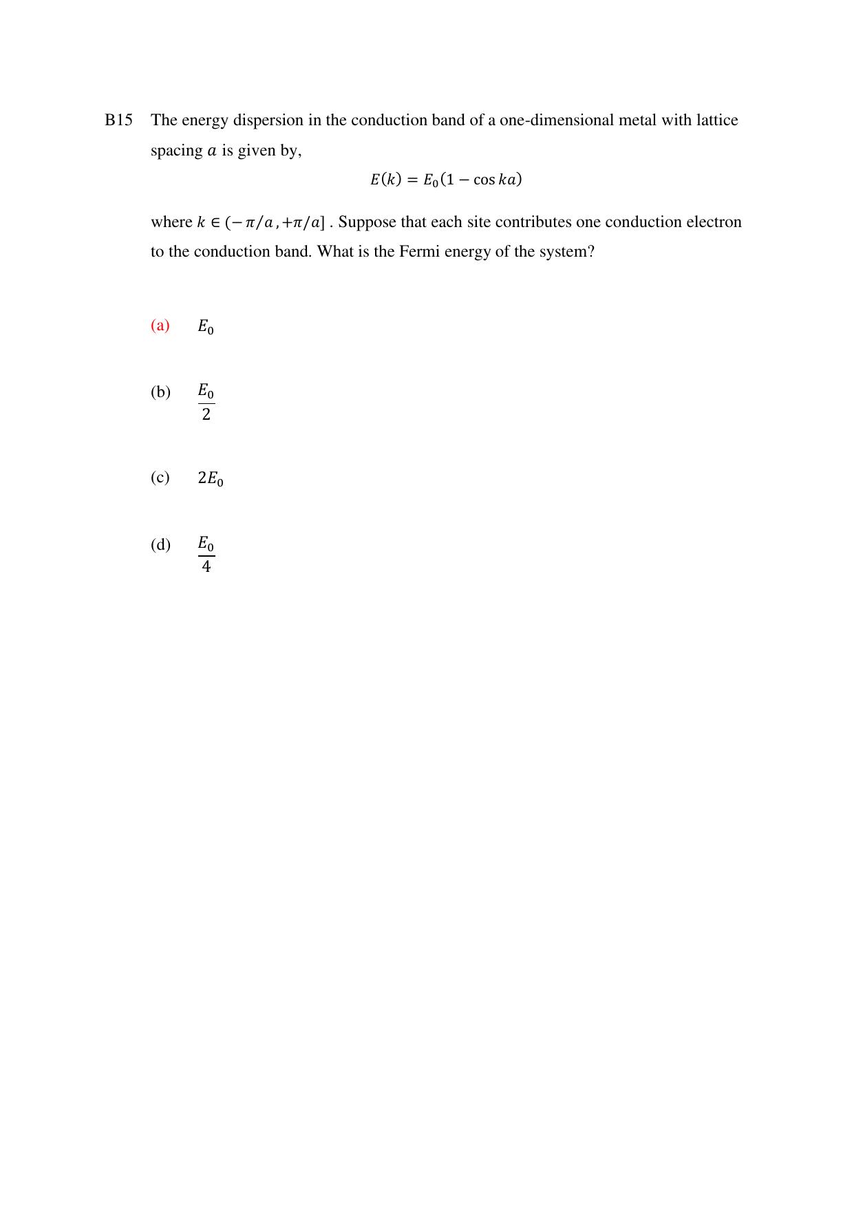 TIFR GS 2024 IPhD Question Paper - Page 40