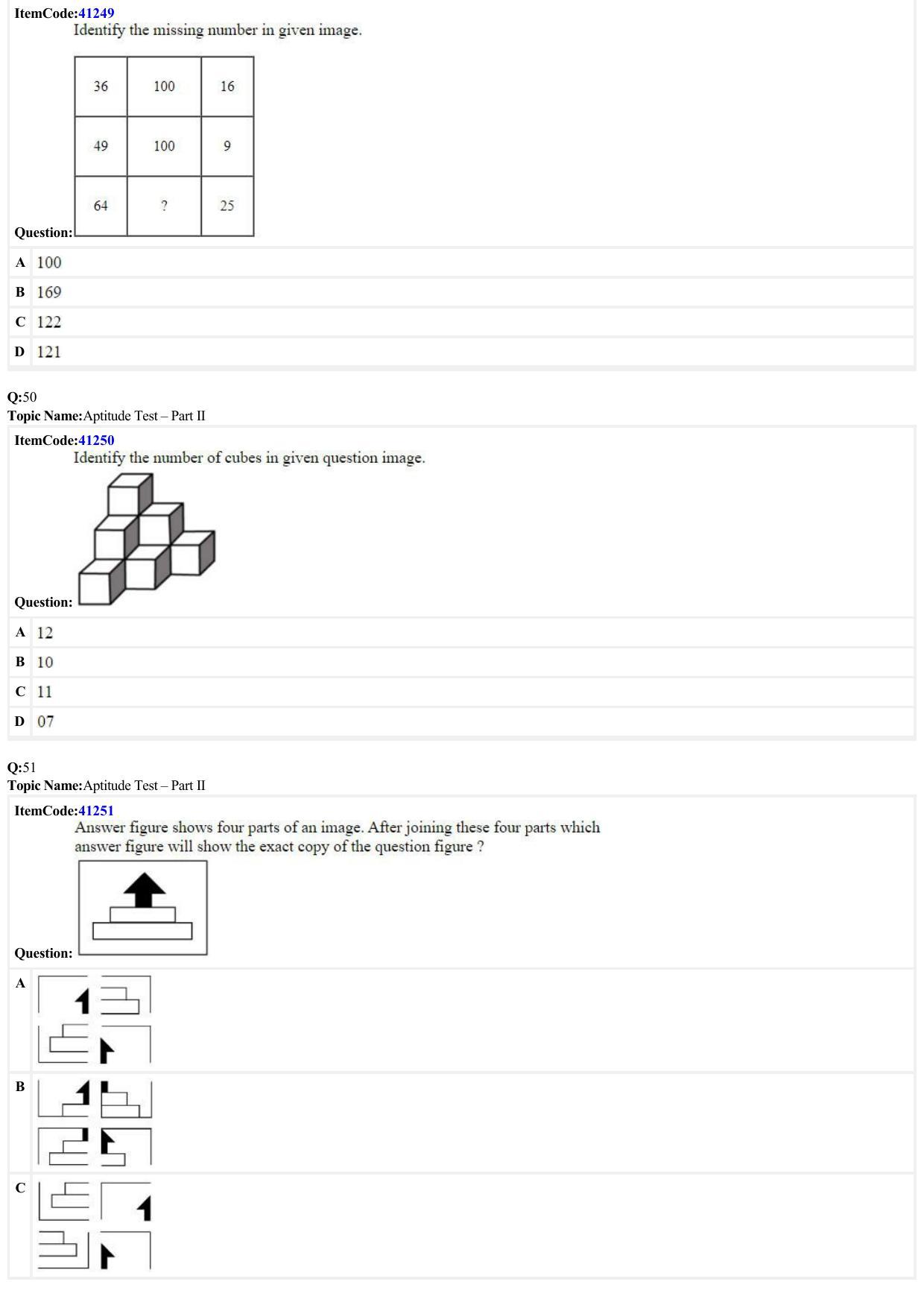JEE Mains 2022: B Arch & B Planning English (Shift 2) 23-06-2022 Question Paper - Page 11