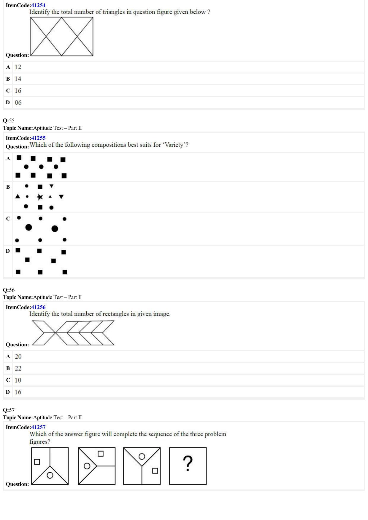 JEE Mains 2022: B Arch & B Planning English (Shift 2) 23-06-2022 Question Paper - Page 13