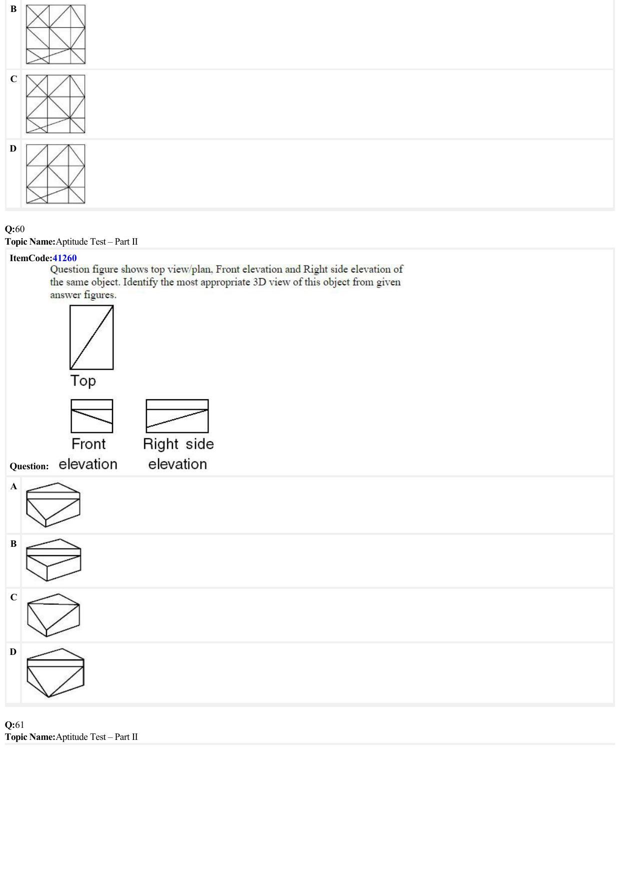 JEE Mains 2022: B Arch & B Planning English (Shift 2) 23-06-2022 Question Paper - Page 15